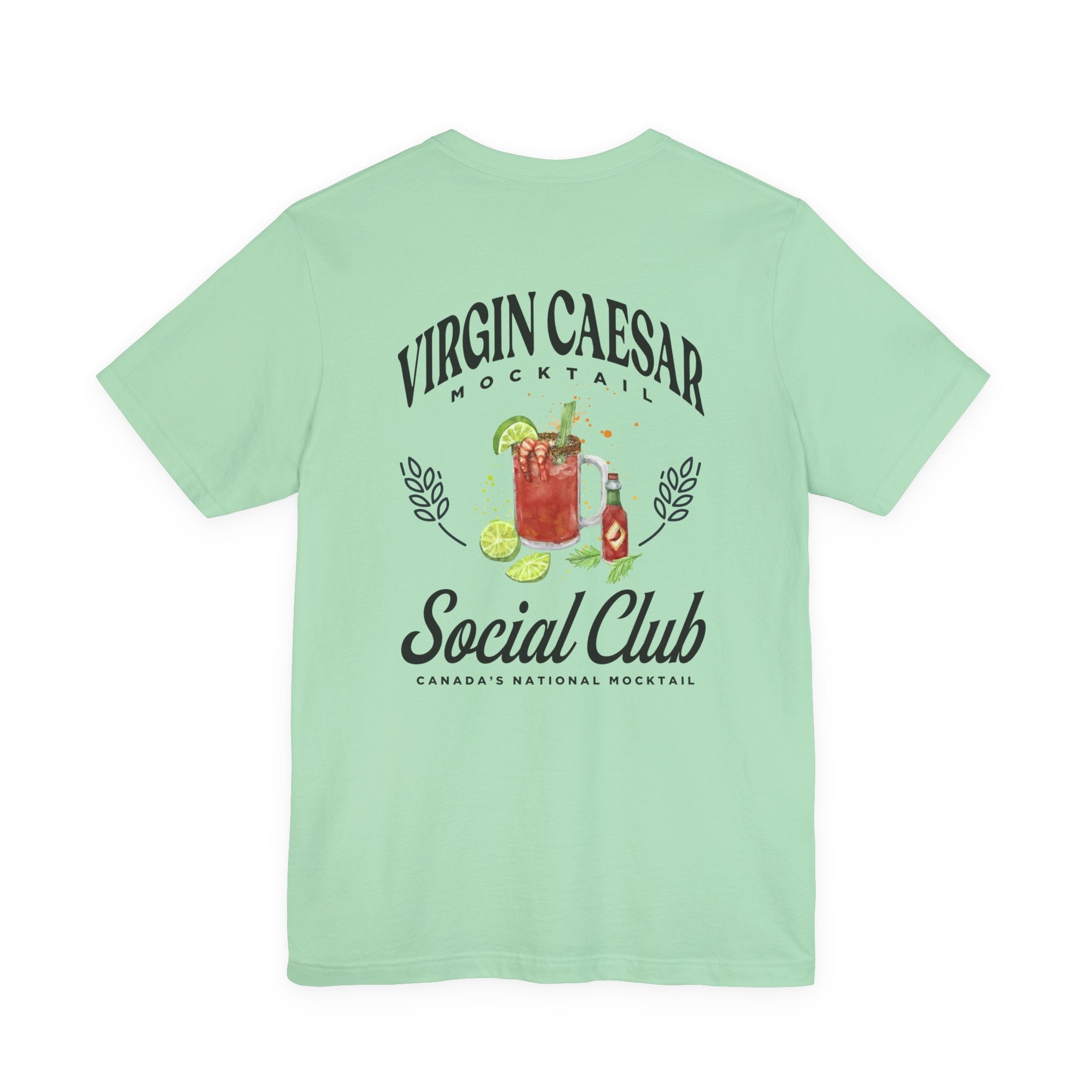 Virgin Caesar Mocktail T-Shirt – Featuring Classic Canadian Drink Graphic