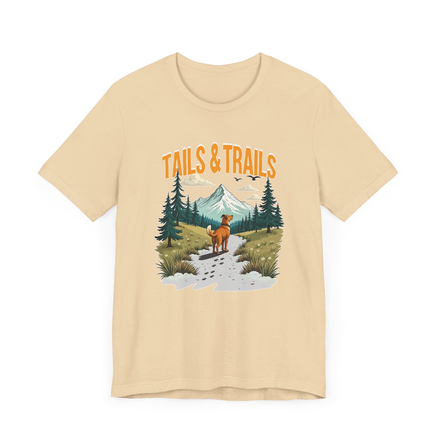 Tails and Trails Shirt Dog Walking Adventure Tee for Pet Parents Who Live for Leashes Parks Muddy Paws and the Great Outdoor Journey