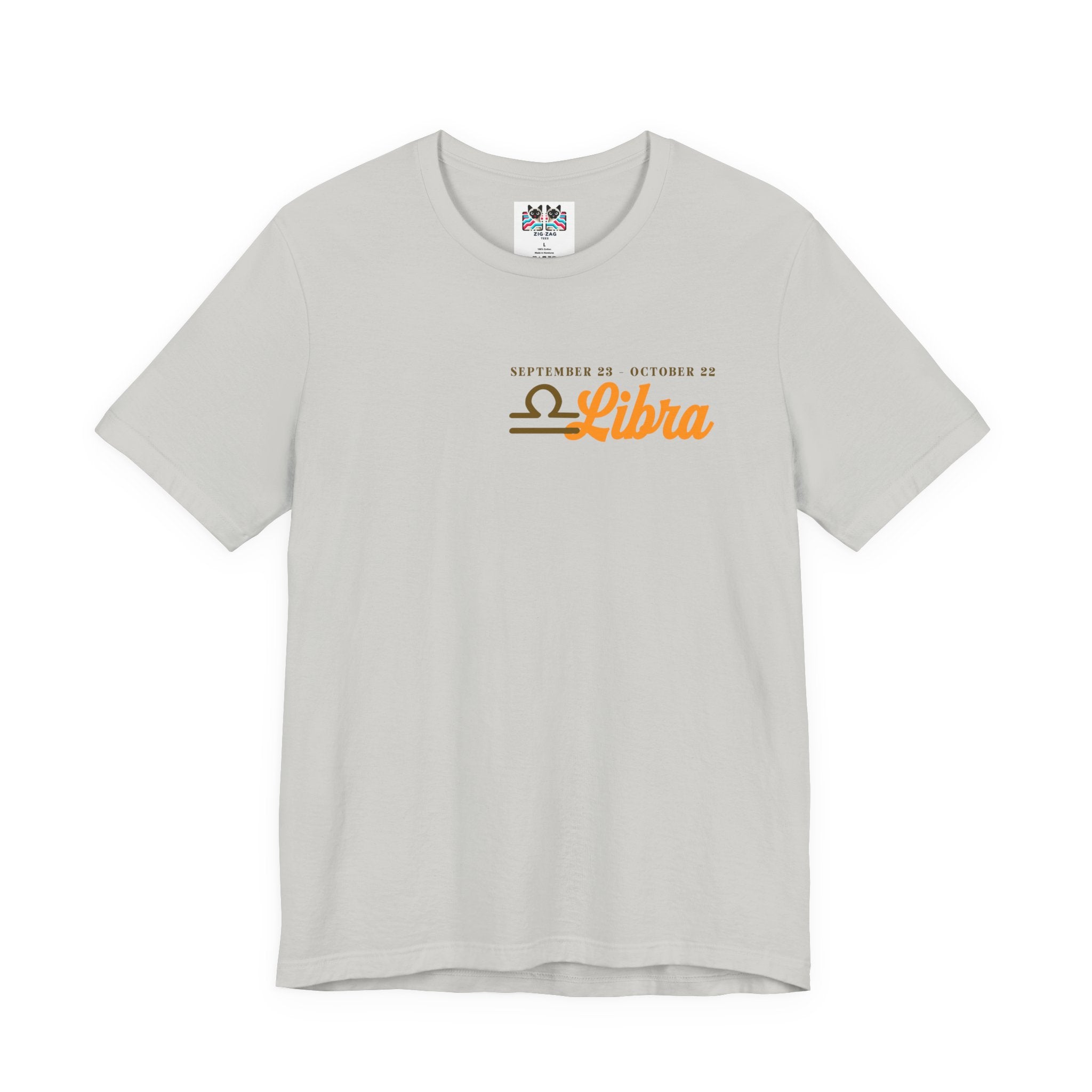 Libra Zodiac T-Shirt – Peace Is My Greatest Treasure Zodiac Wheel