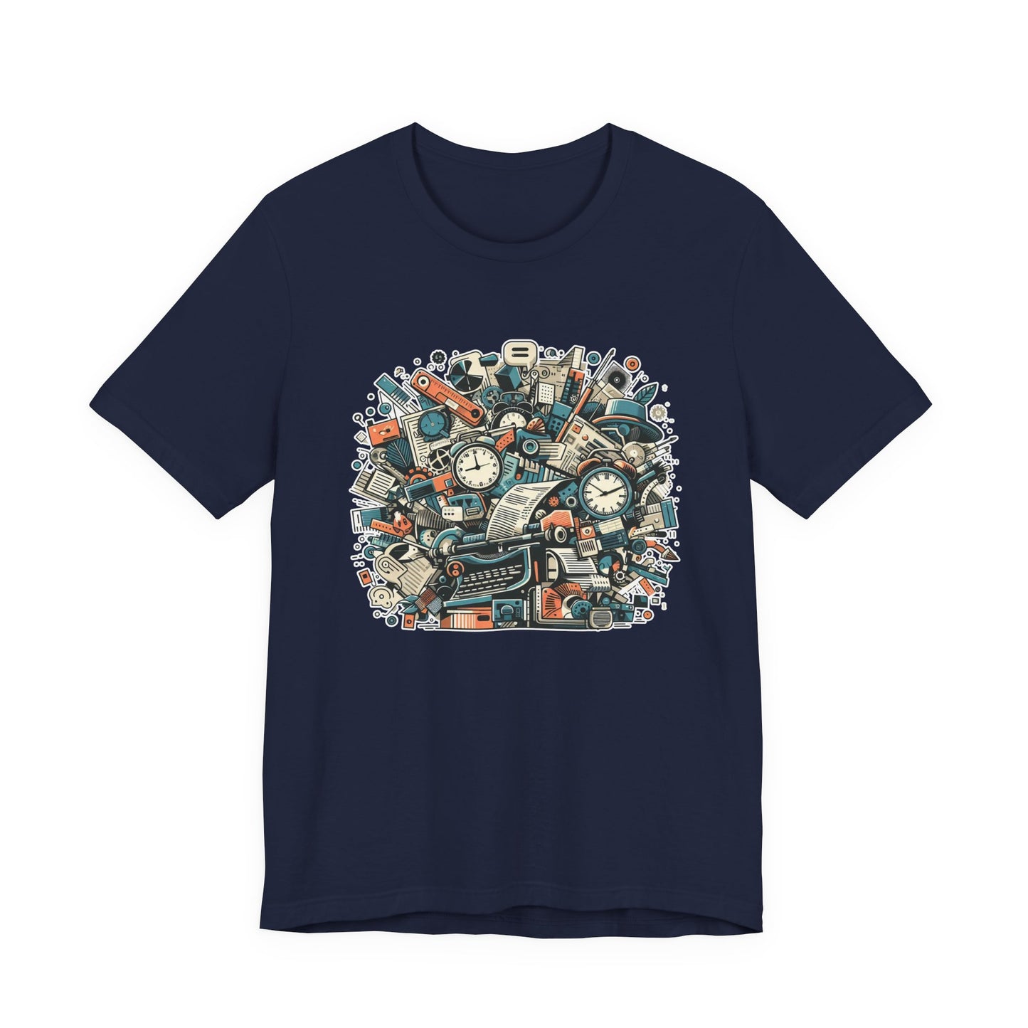 Urban Overload: Crowded Objects T-Shirt