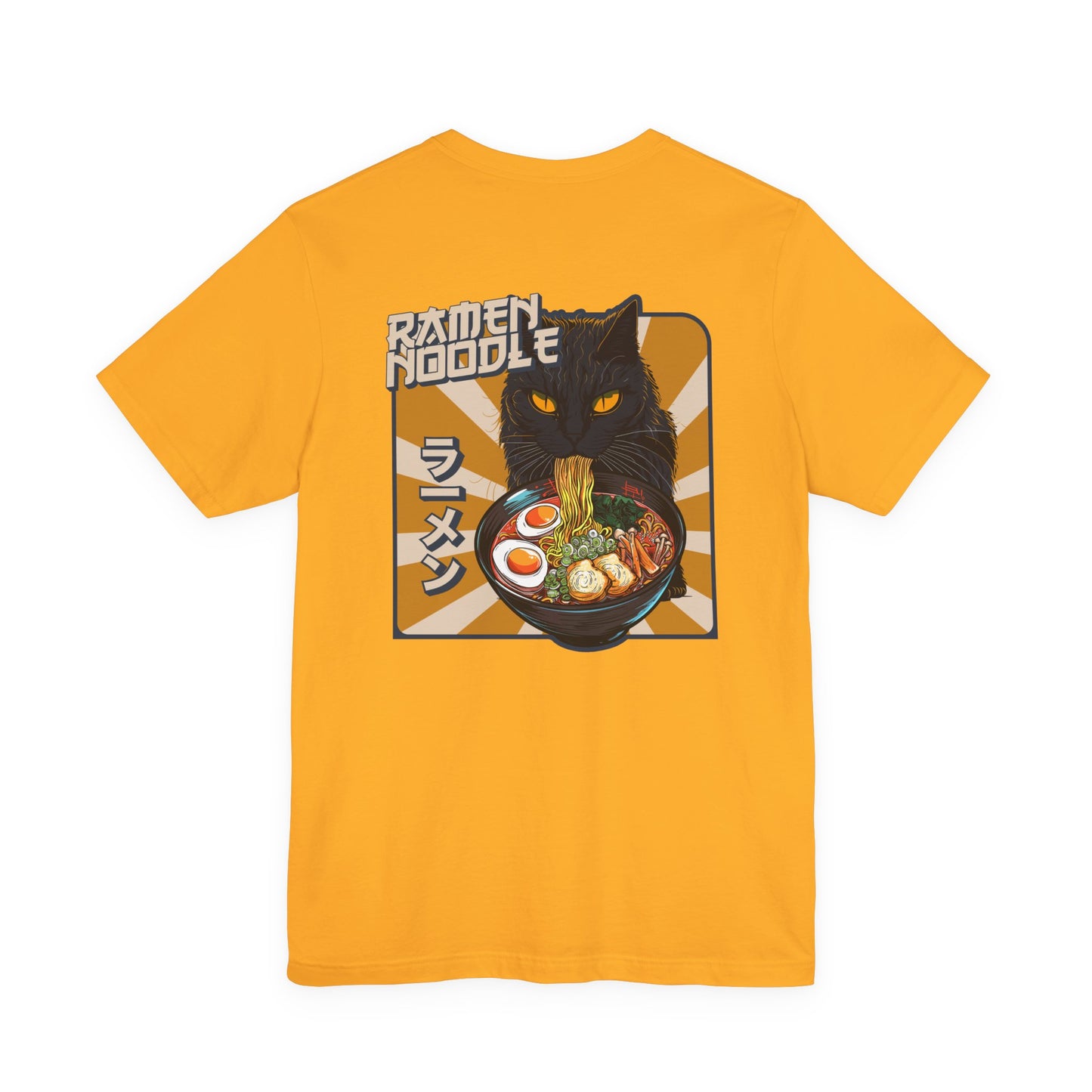 Ramen Cat Noodles Japanese Food Lover T-Shirt