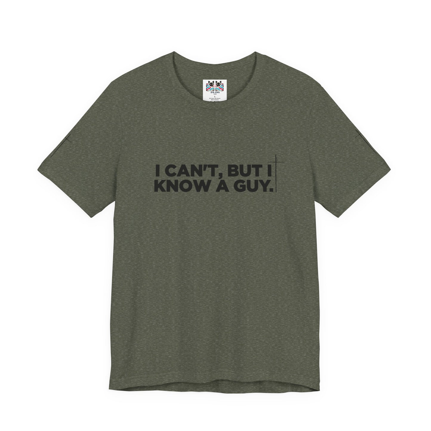 I Can't But I Know a Guy T-Shirt – Christian Faith Jesus Religious Graphic Tee