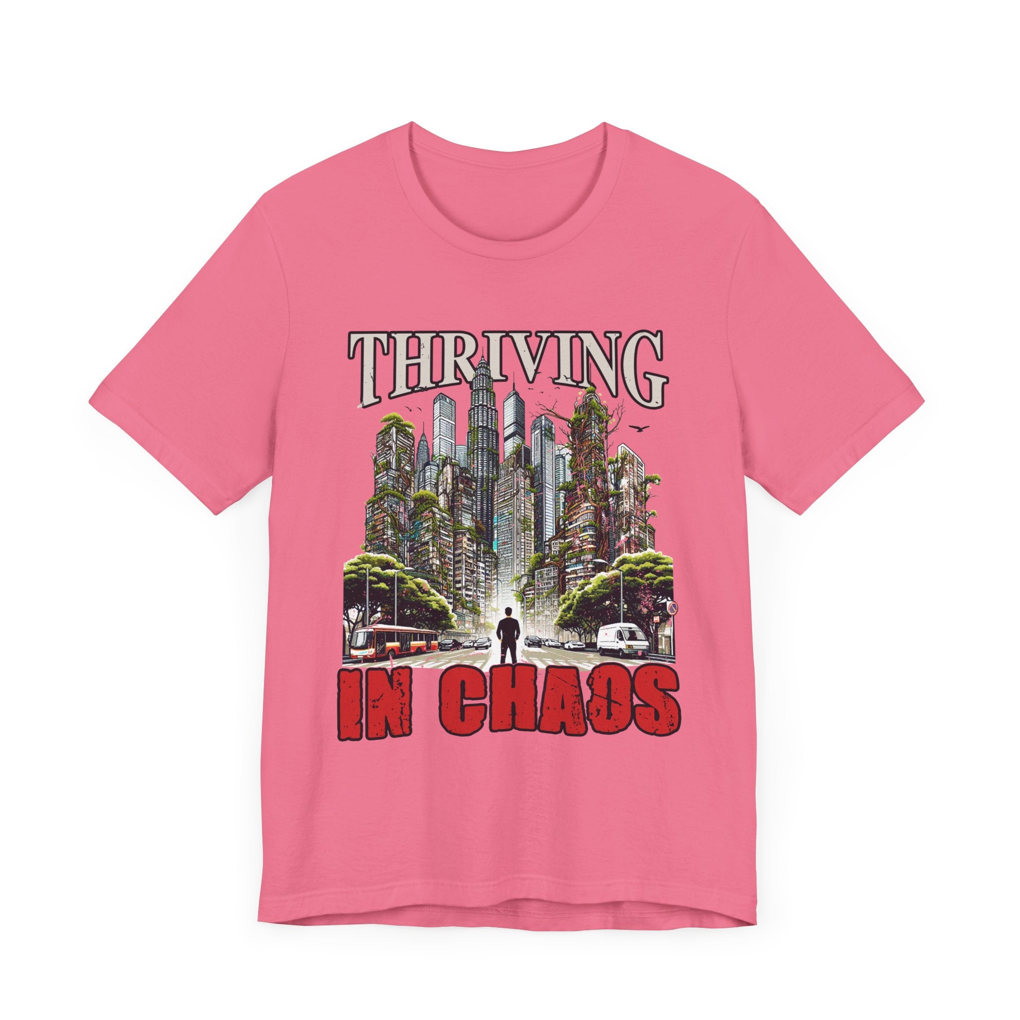 Thriving in Chaos | Resilience & Strength Motivational T-Shirt