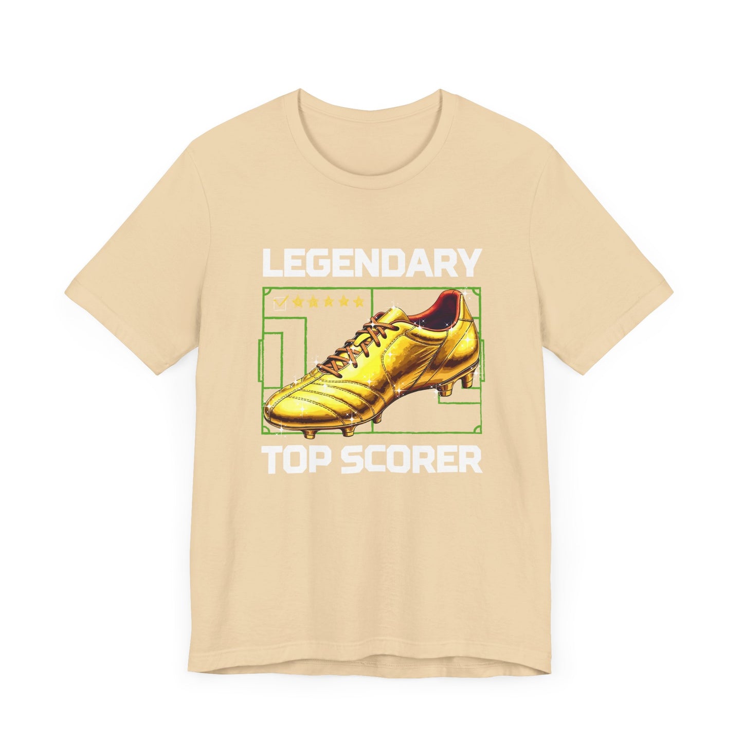 Legendary Top Scorer | Golden Boot & Five-Star Review Graphic T-Shirt