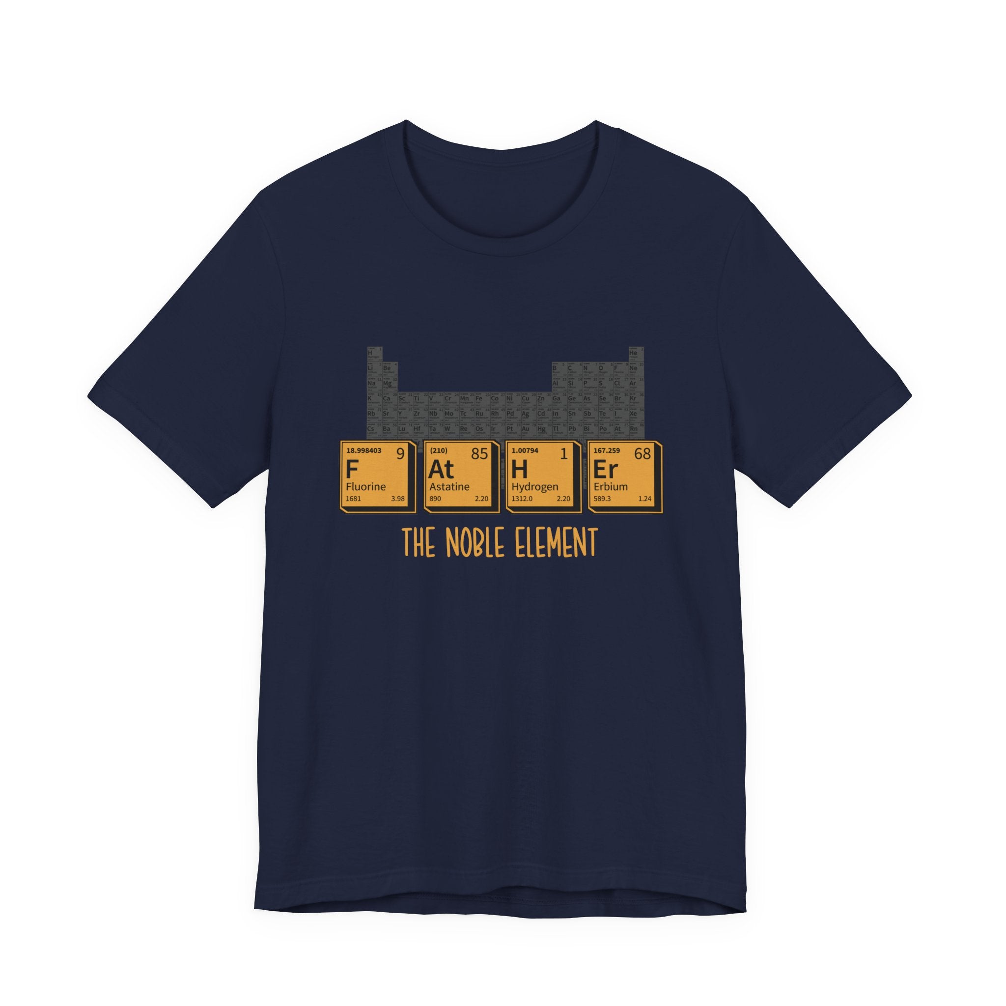 Funny Periodic Table T-Shirt – F At H Ar The Nobel Element Science Pun Tee