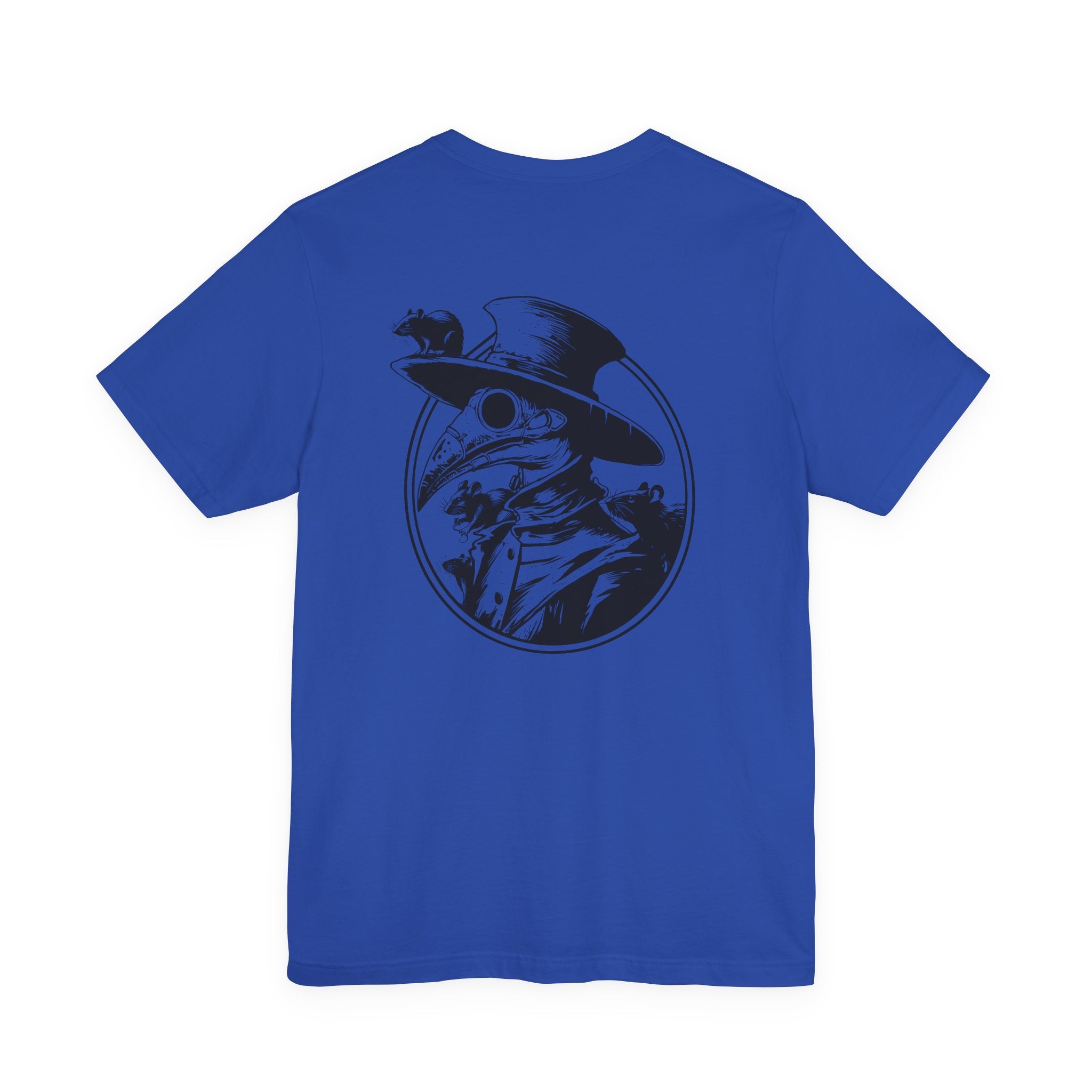 Plague Doctor Beaked Mask Rats Horror T-Shirt