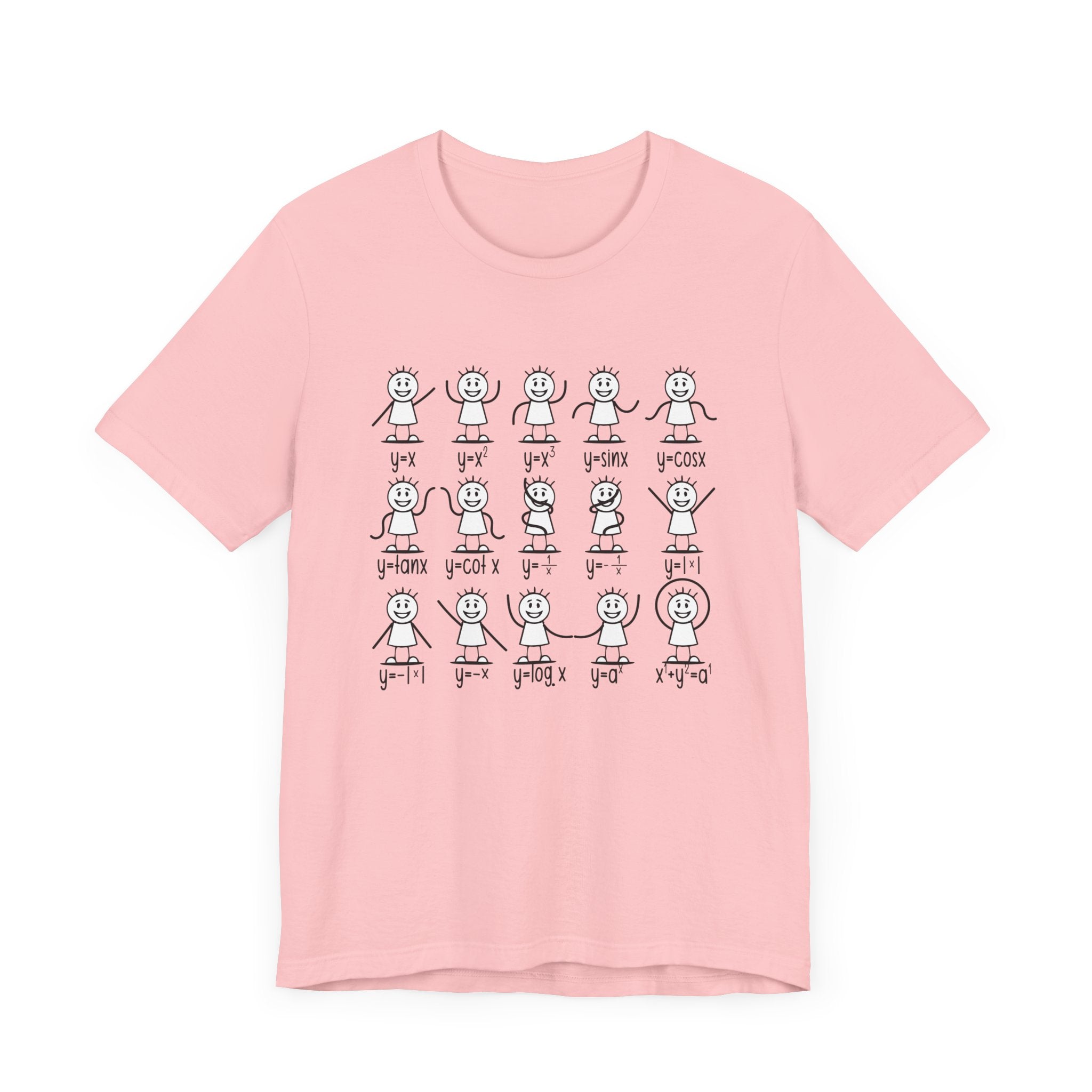 Trigonometry in Action Shirt – Stick Figure Math Humor