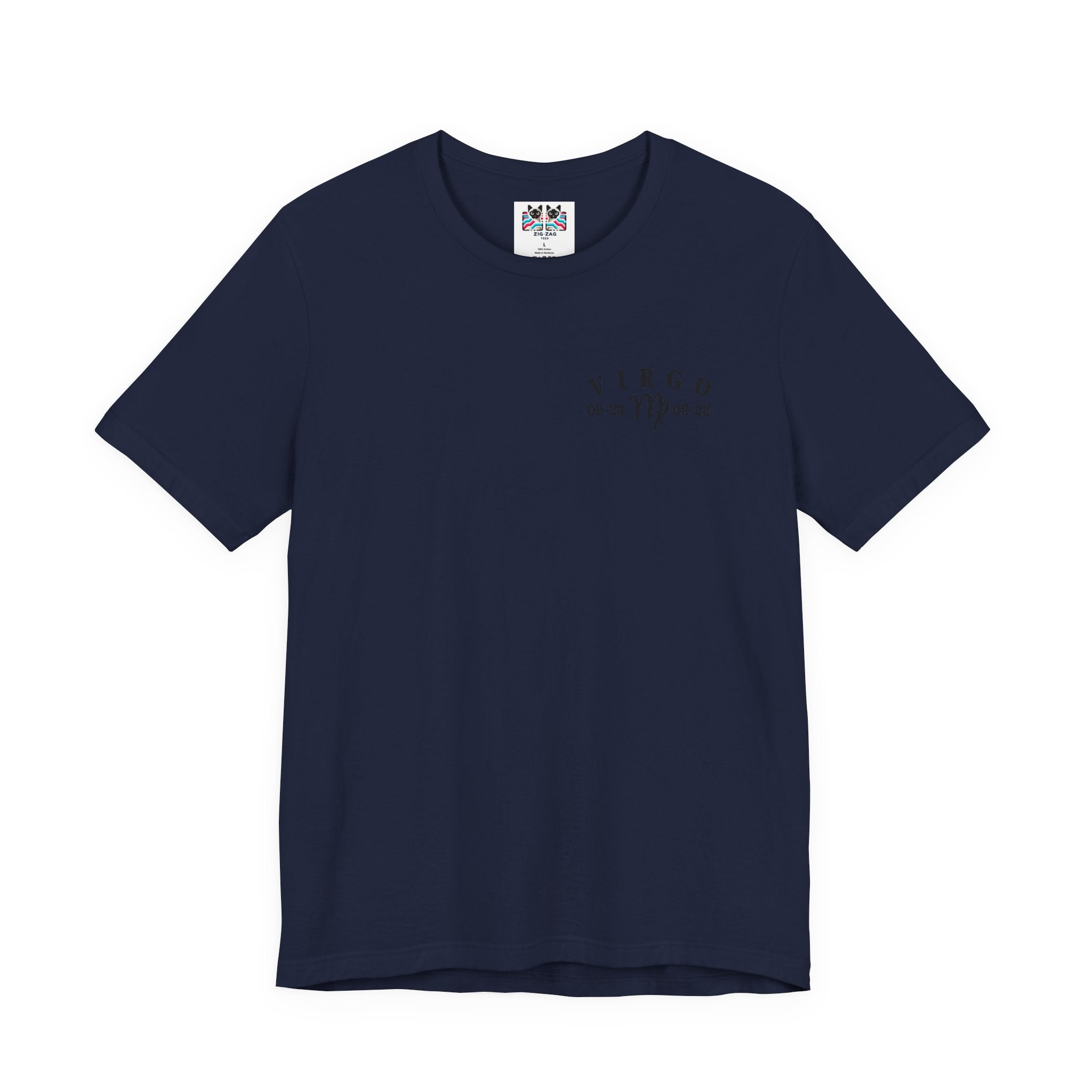 Virgo Constellation & Floral Zodiac T-Shirt – August 23 to September 22