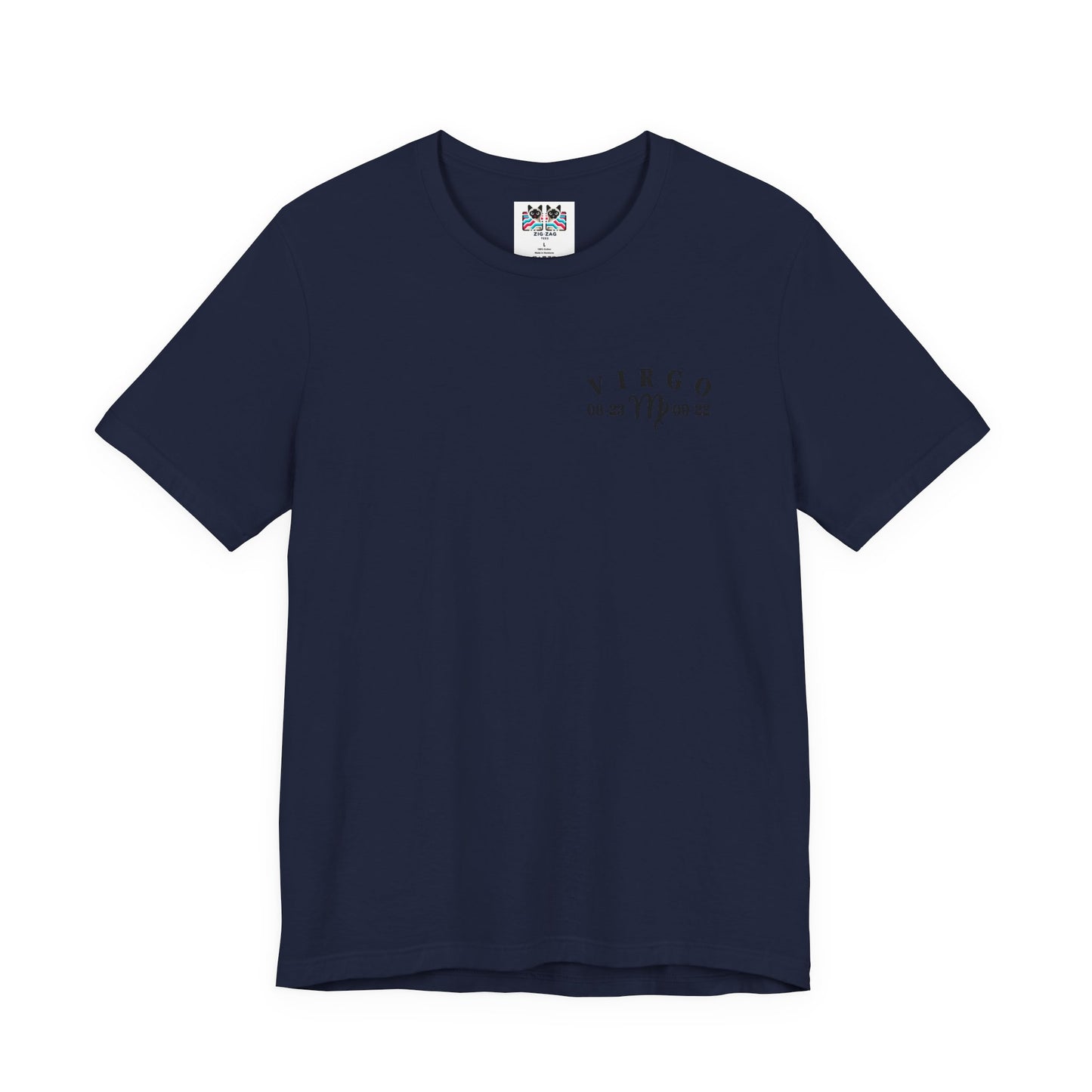 Virgo Constellation & Floral Zodiac T-Shirt – August 23 to September 22