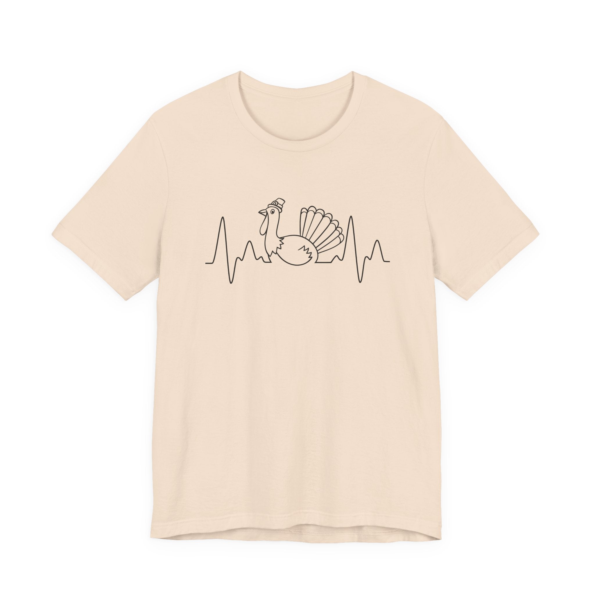 Heartbeat Turkey Graphic T-Shirt