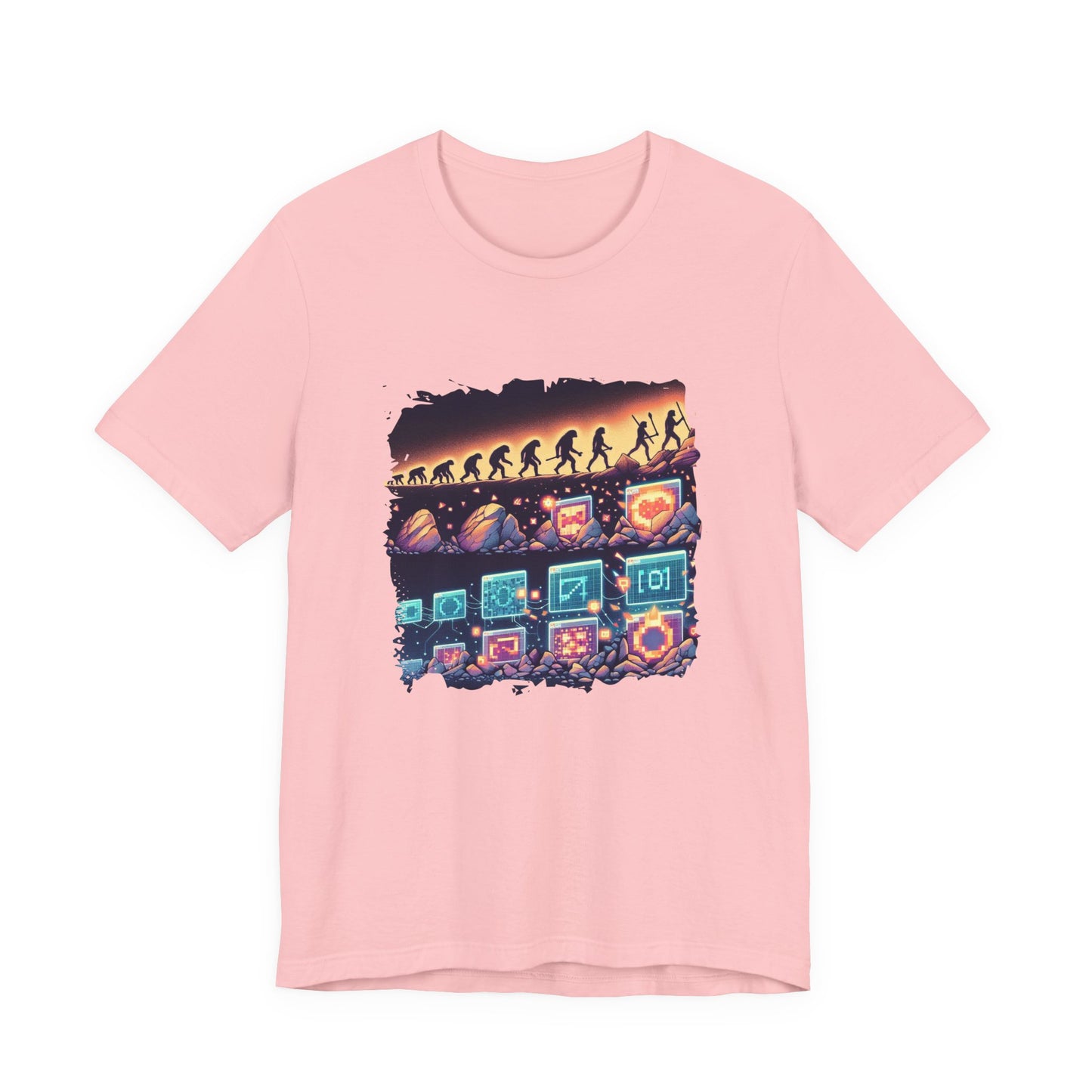 Cave Art to NFTs: The Evolution of Creativity Tshirt