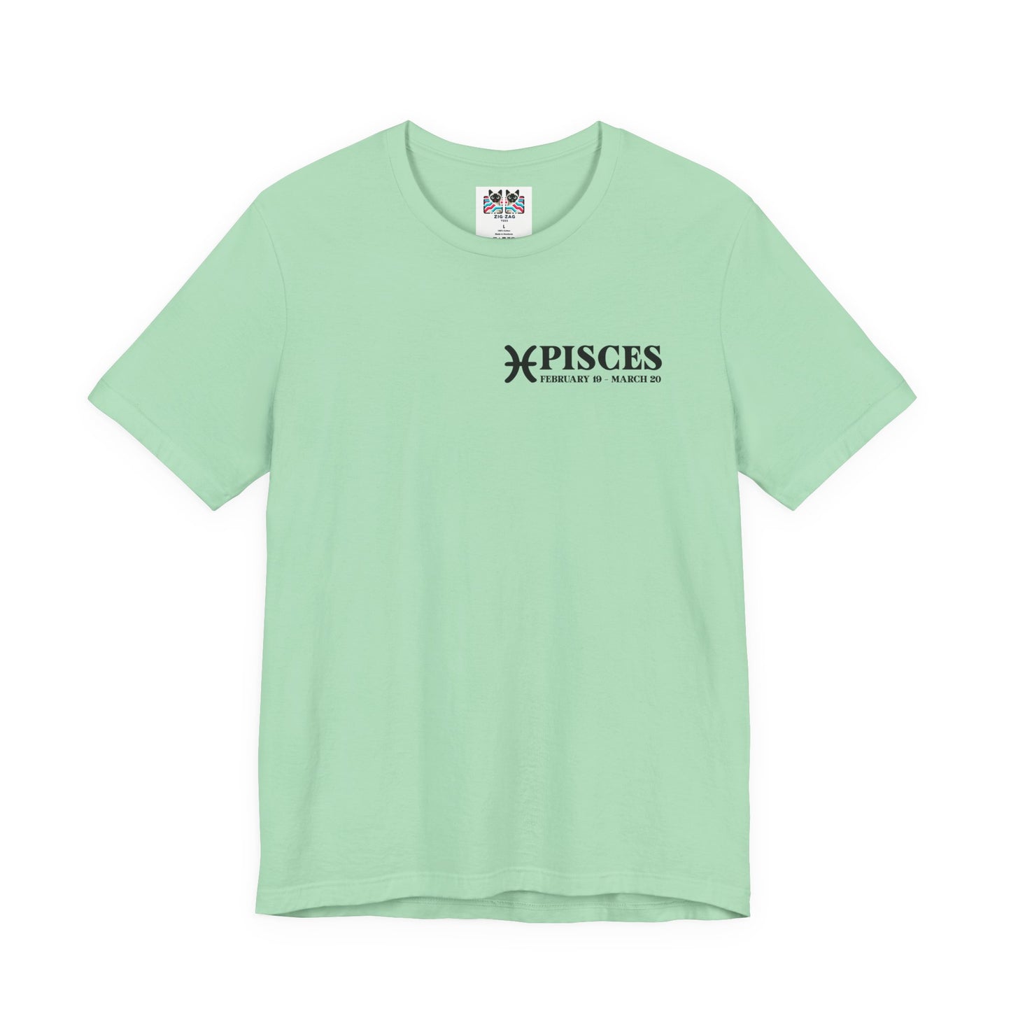 Pisces Zodiac T-Shirt – One Is All and All Is Love Water Element