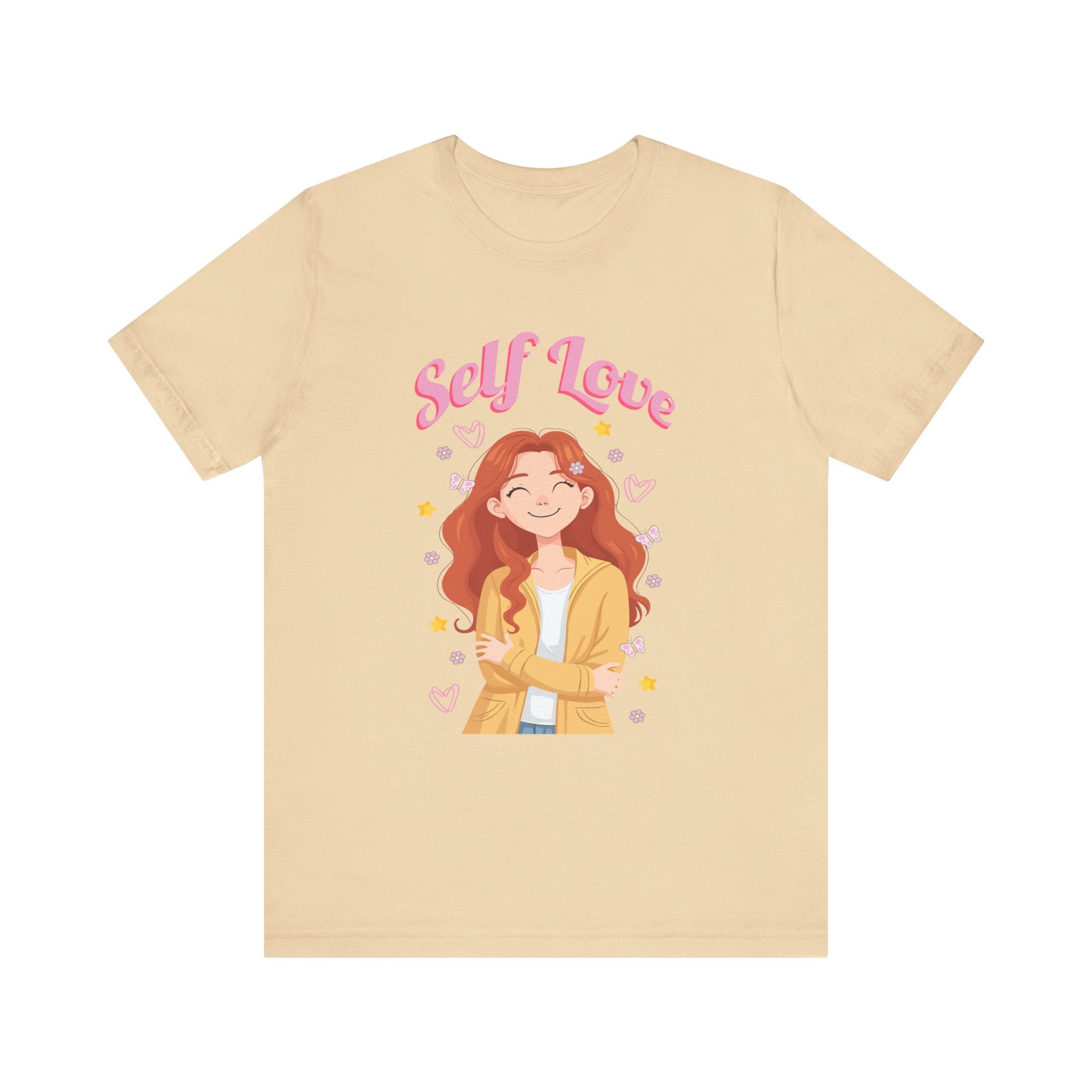 Self Love Official Graphic Statement Tee for Mindful Souls, Inner Peace Seekers, and Confidence Builders Who Radiate Self Respect