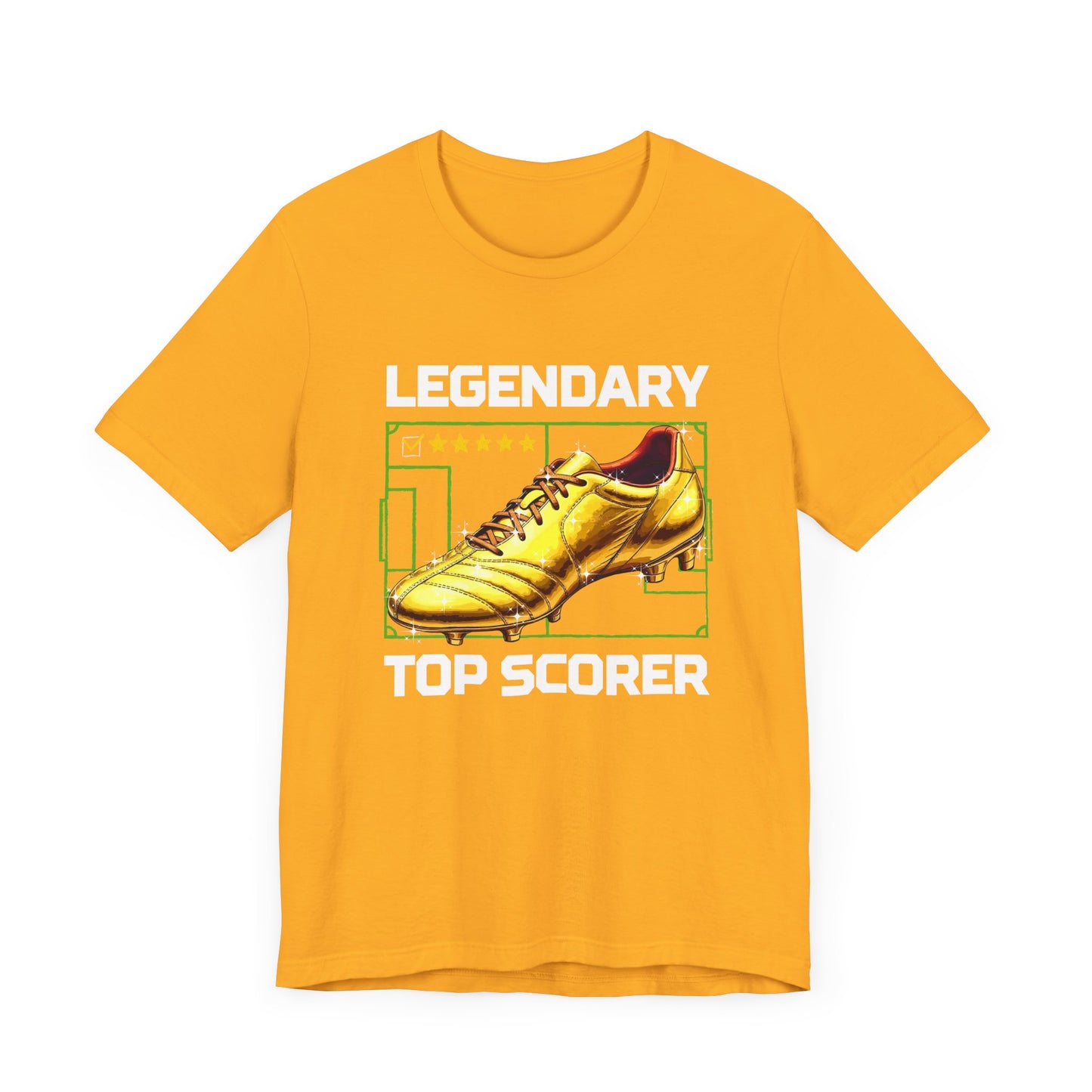 Legendary Top Scorer | Golden Boot & Five-Star Review Graphic T-Shirt