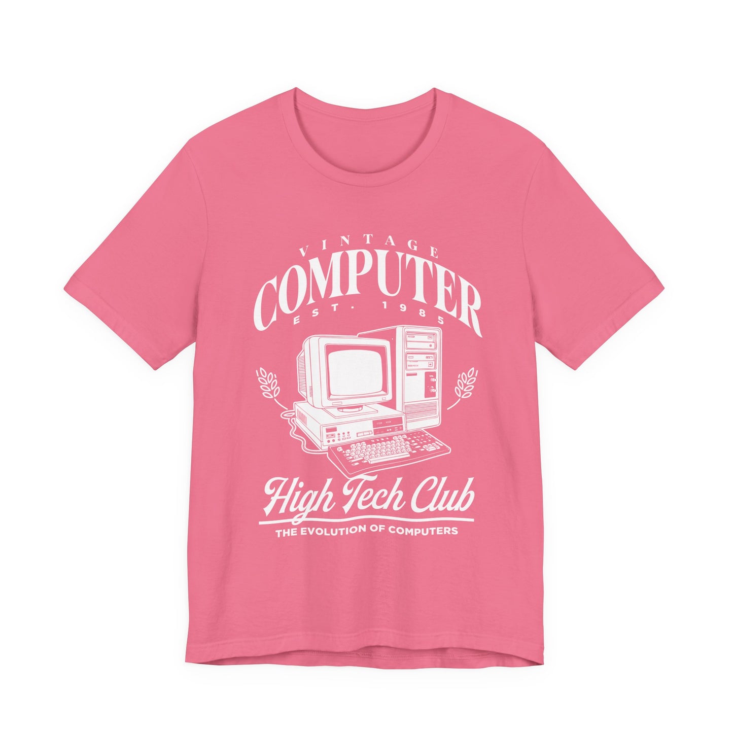 Vintage Computer Est 1985 Tshirt – High Tech Club Evolution