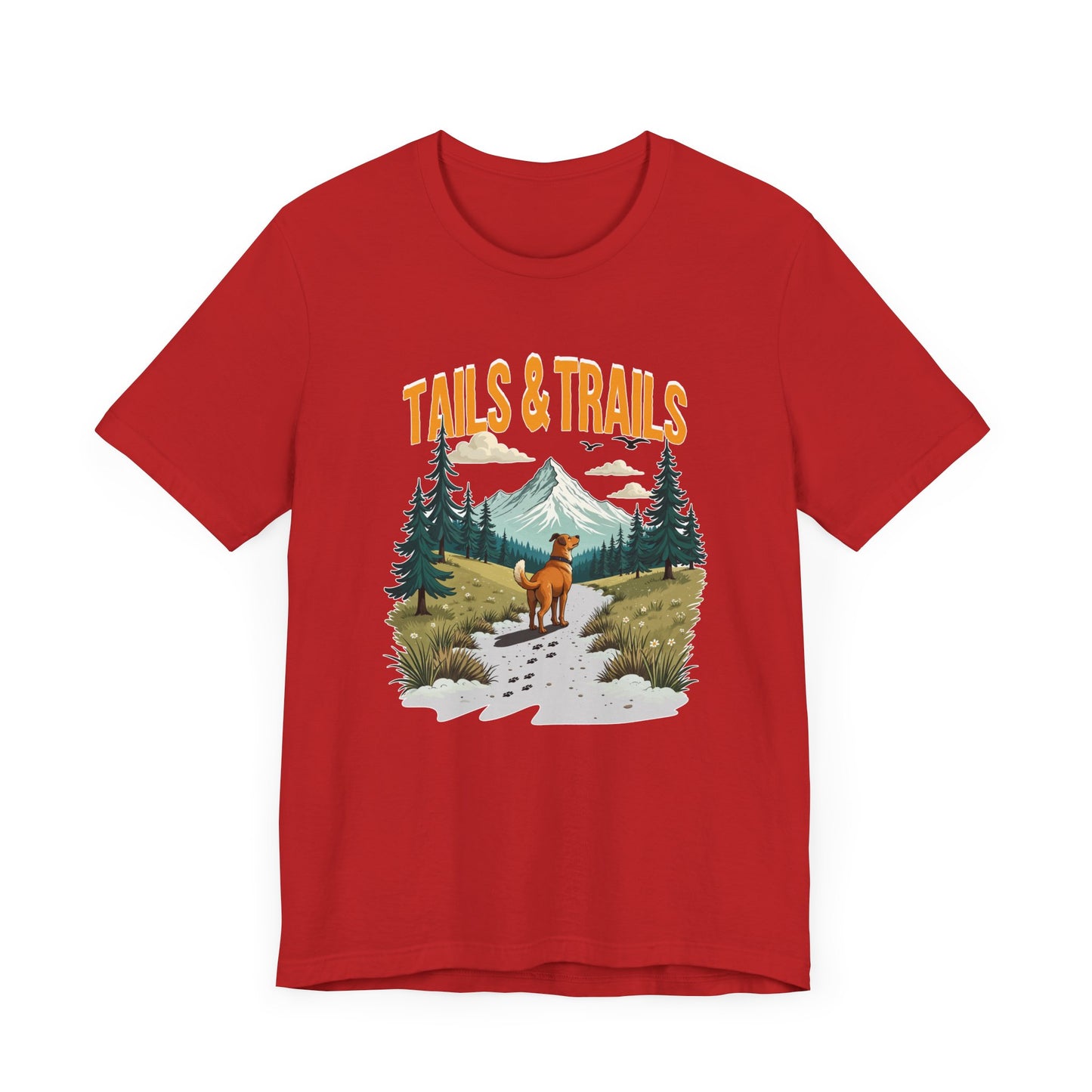 Tails and Trails Shirt Dog Walking Adventure Tee for Pet Parents Who Live for Leashes Parks Muddy Paws and the Great Outdoor Journey