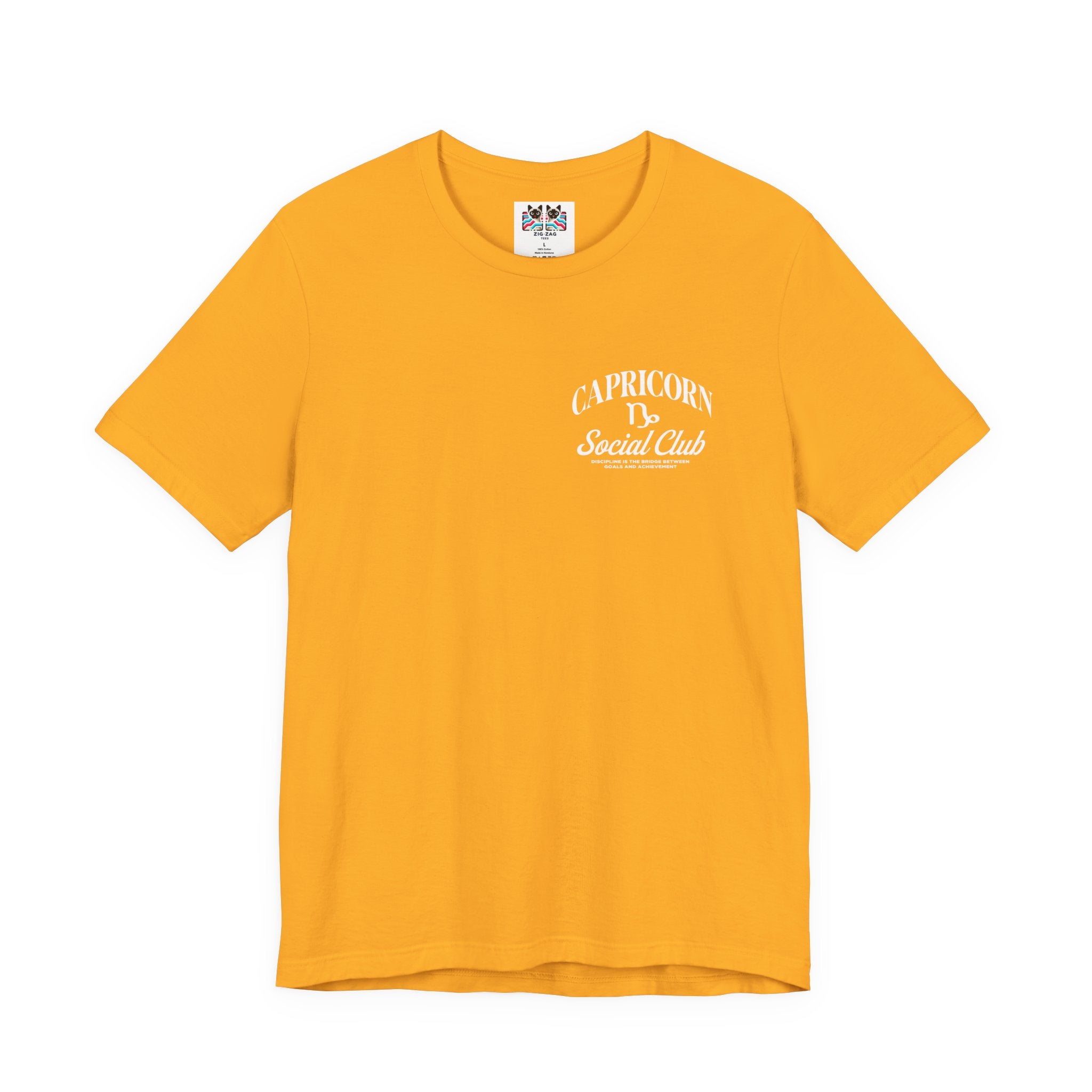 Capricorn Social Club T-Shirt – Discipline Is the Bridge