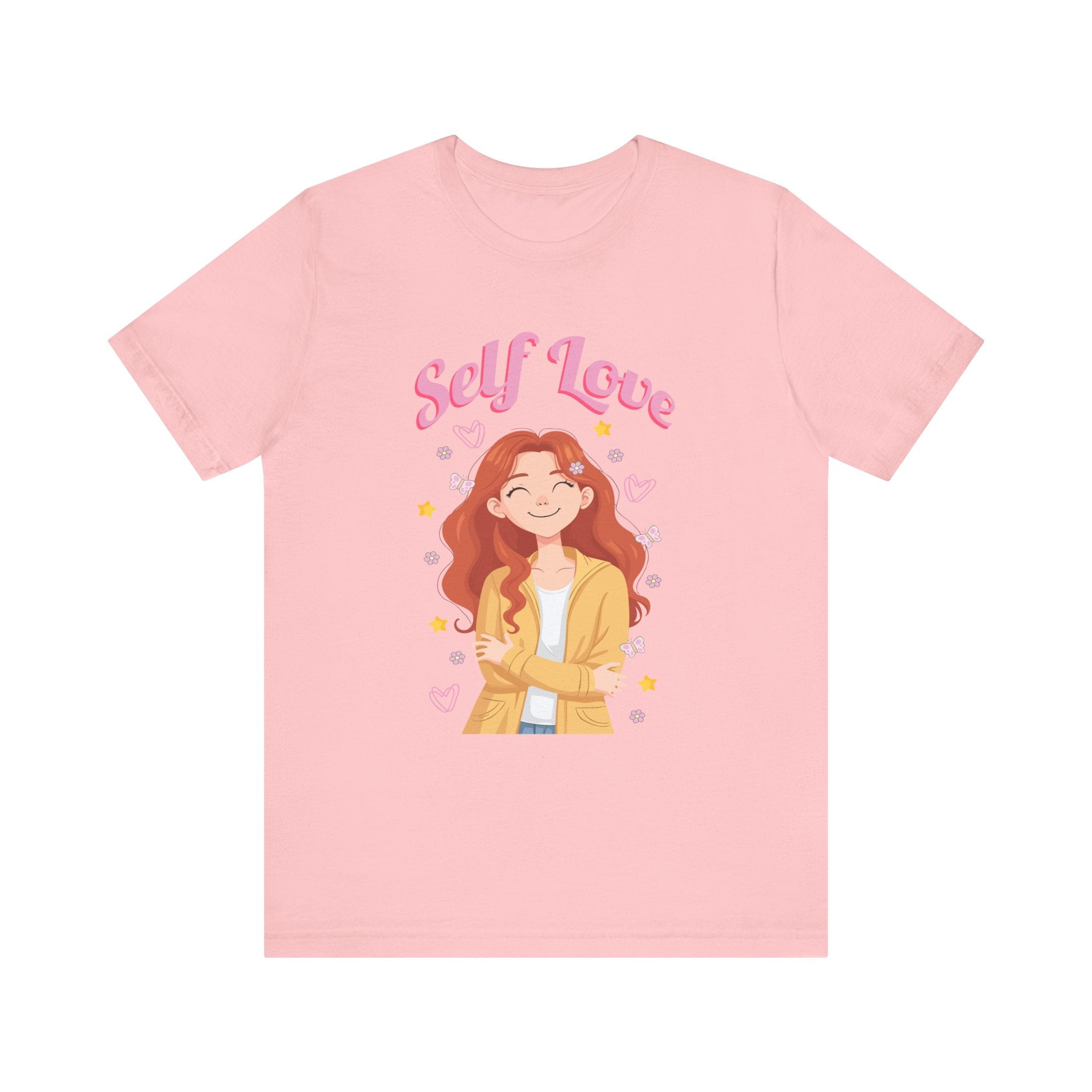Self Love Official Graphic Statement Tee for Mindful Souls, Inner Peace Seekers, and Confidence Builders Who Radiate Self Respect