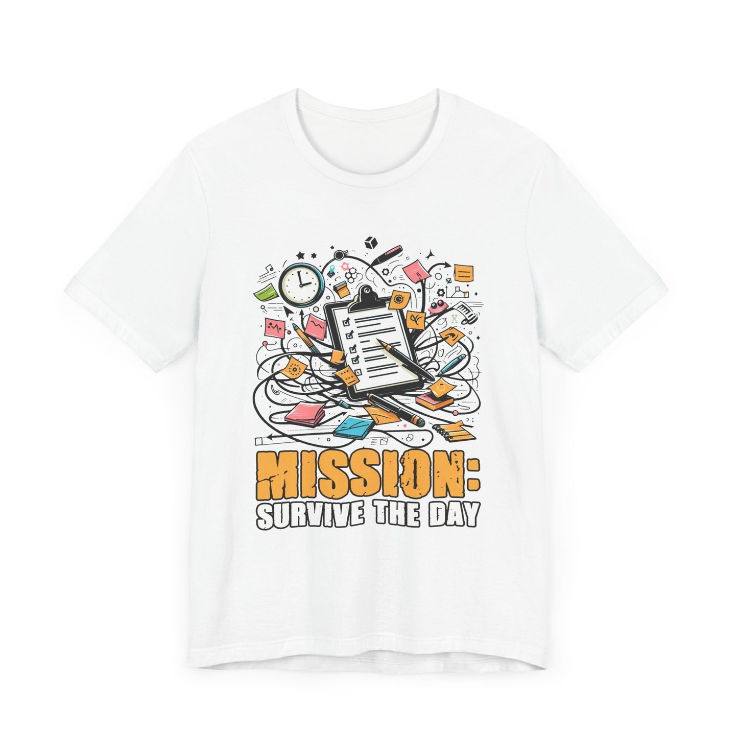Chaos Coordinator- Mission to Survive | Task List Graphic T-Shirt
