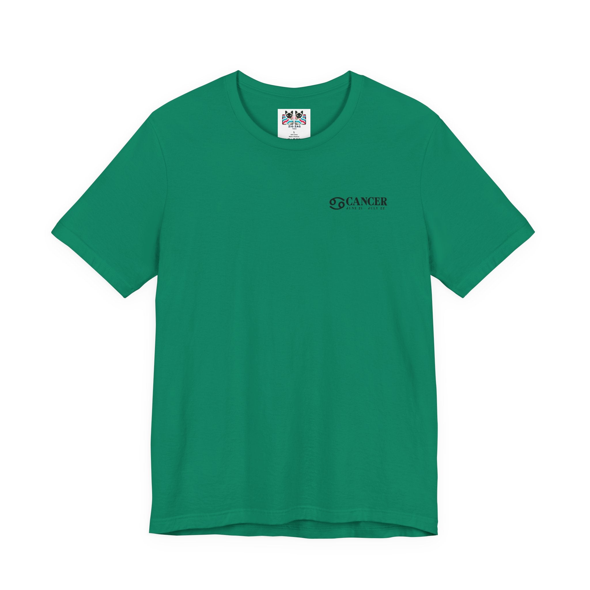 Cancer Zodiac T-Shirt – Sensitive Inside, Strong Outside with Water Element