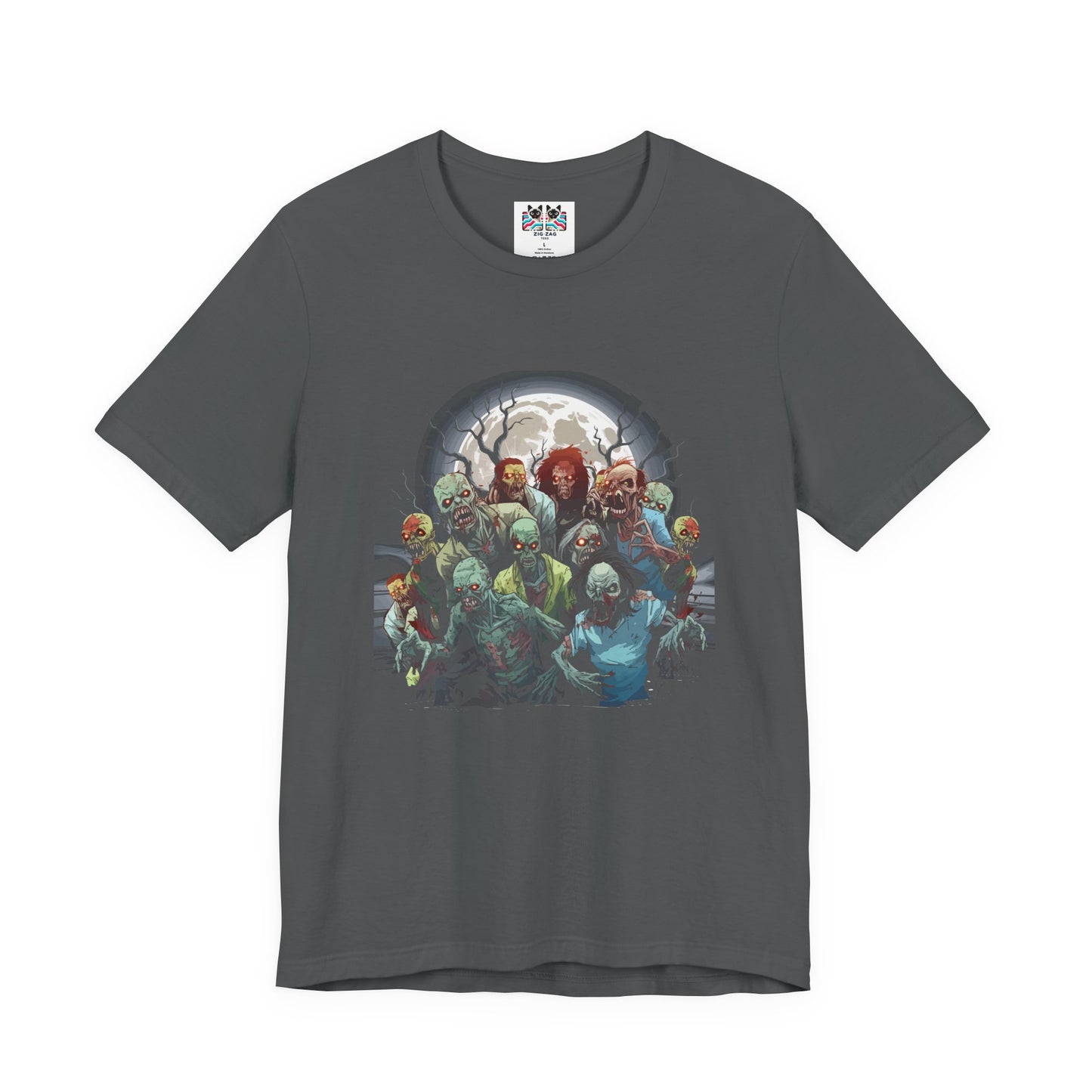 Zombie Horde vs Eldritch Monster Horror T-Shirt