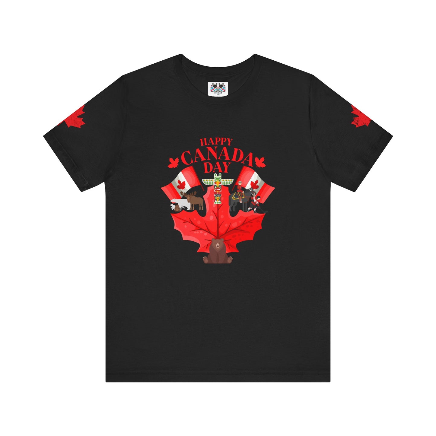 Happy Canada Day Maple Celebration T-Shirt