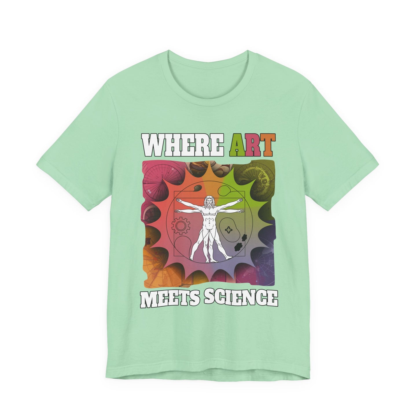Where Art Meets Science Tshirt – The Renaissance Changed Everything Graphic