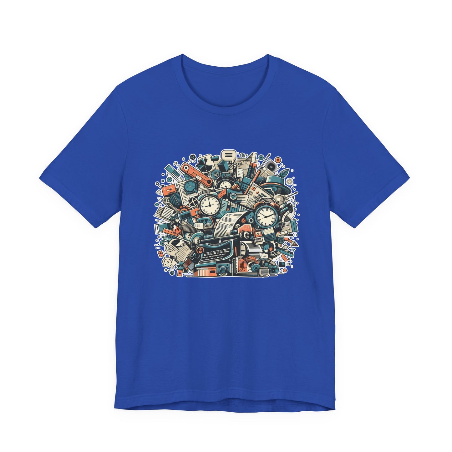Urban Overload: Crowded Objects T-Shirt
