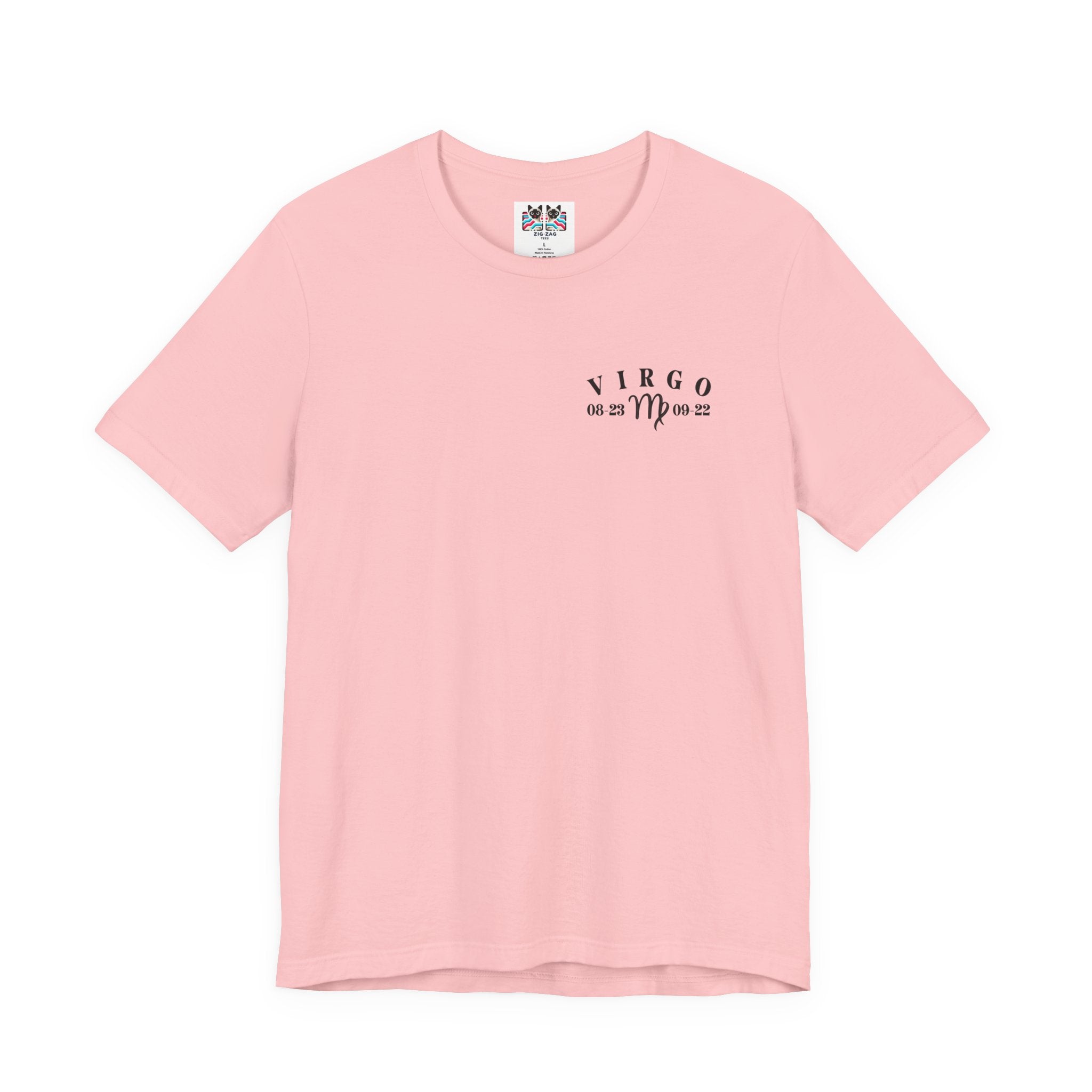 Virgo Constellation & Floral Zodiac T-Shirt – August 23 to September 22