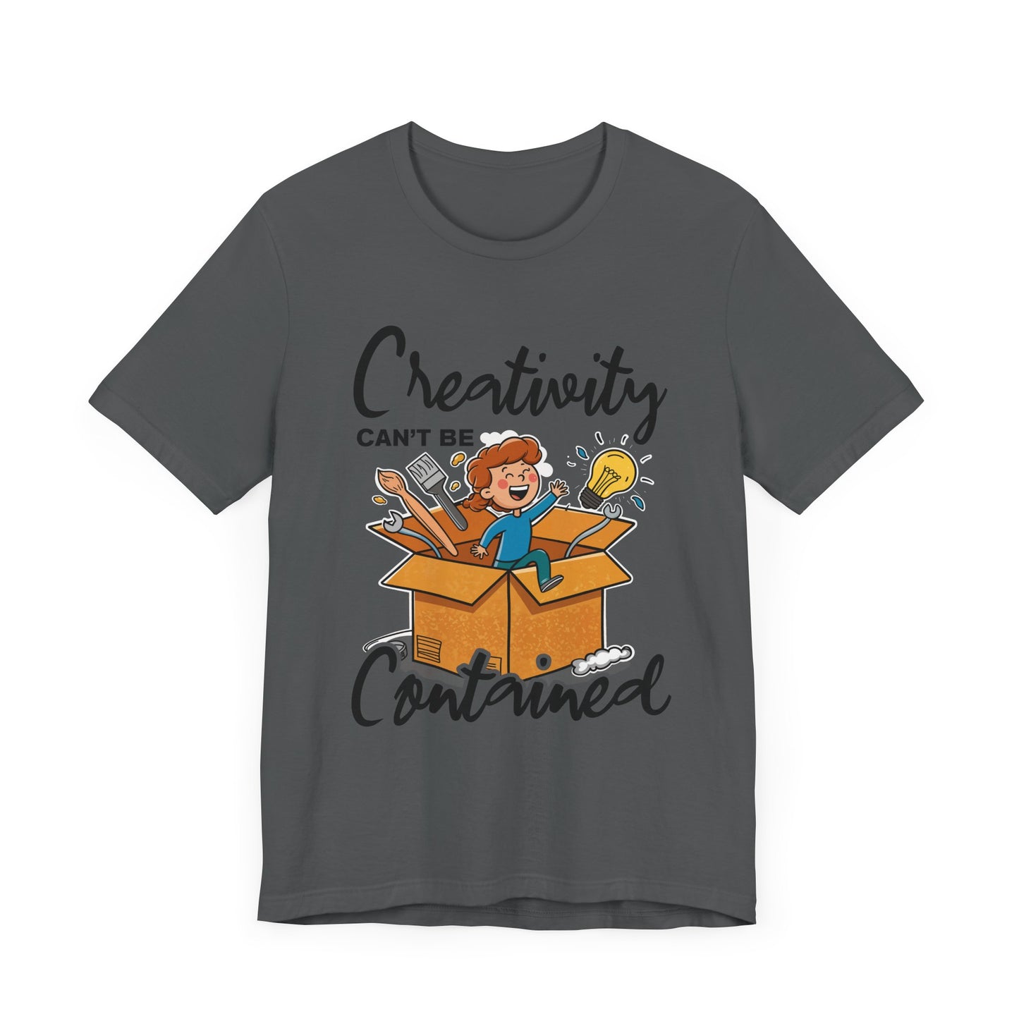 Thinking Outside the Box Tee, Innovation Mindset Shirt, Creative Problem Solver Top, Bold Idea Graphic Tee, Genius Gift