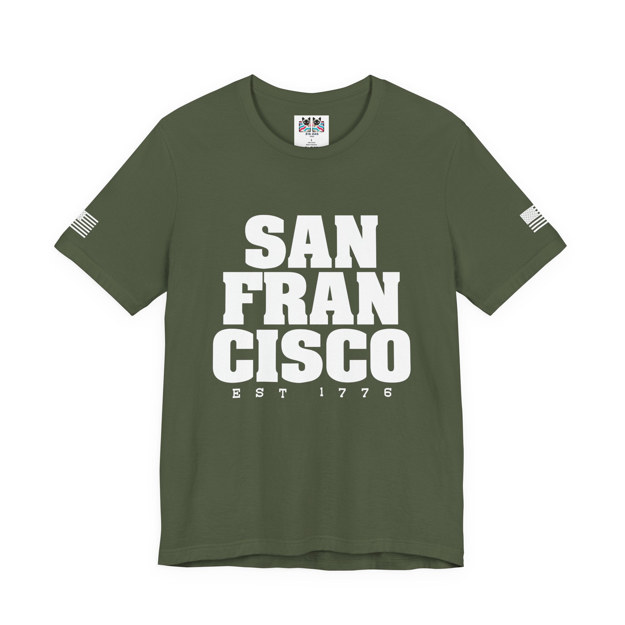 California Bay Area T-Shirt – Bold Varsity Style Graphic Tee