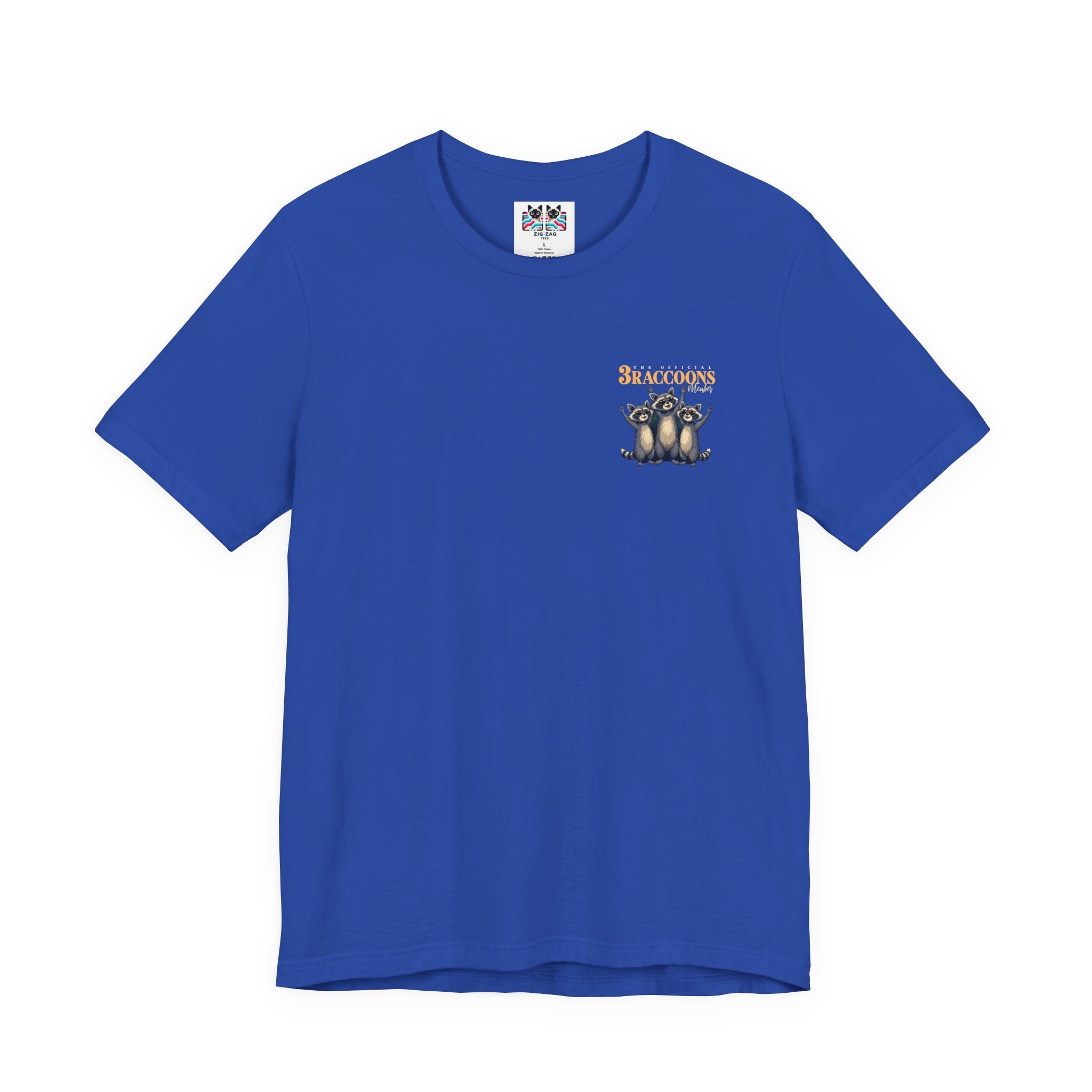 The Classic 3 Raccoon Members T-Shirt – Moonlight Racoon Adventure Graphic
