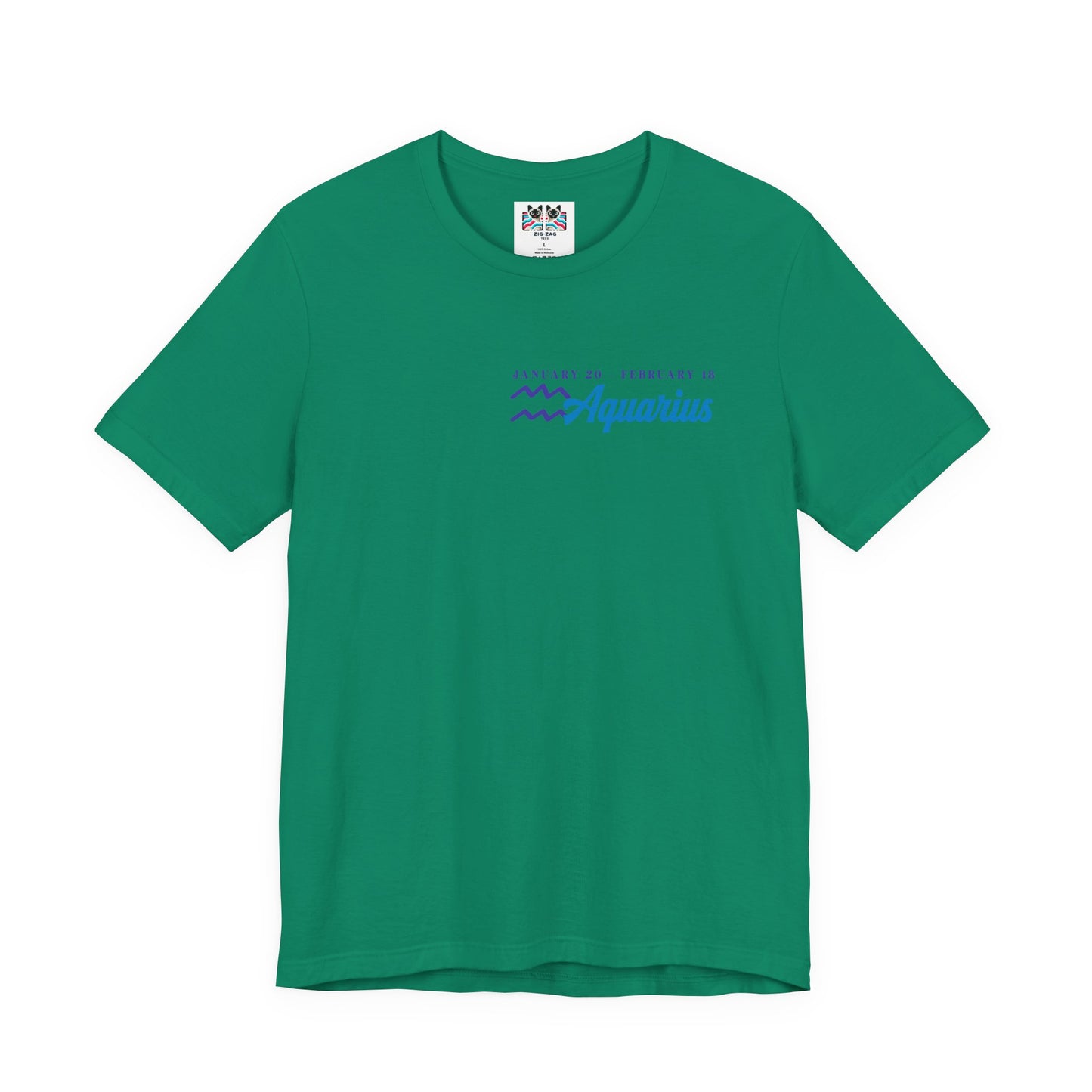 Aquarius Zodiac T-Shirt – Embrace Your Uniqueness Zodiac Wheel
