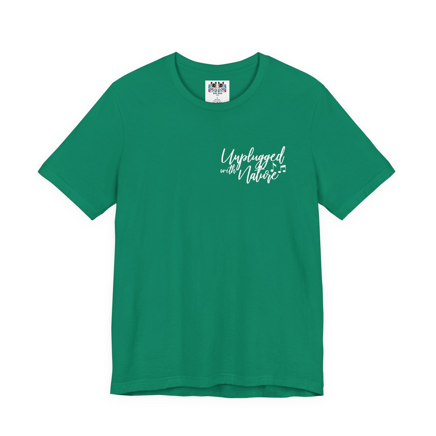 Unplugged With Nature Guitar Landscape T-Shirt