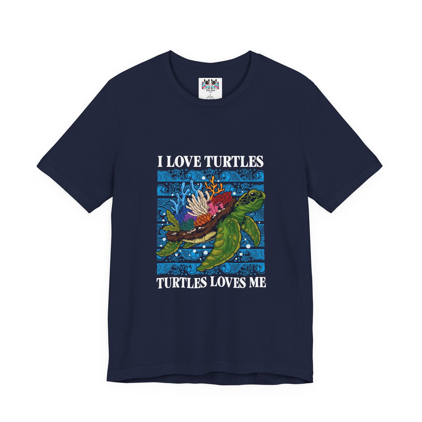 Harmony with Nature Turtle Tshirt – A Lifelong Journey
