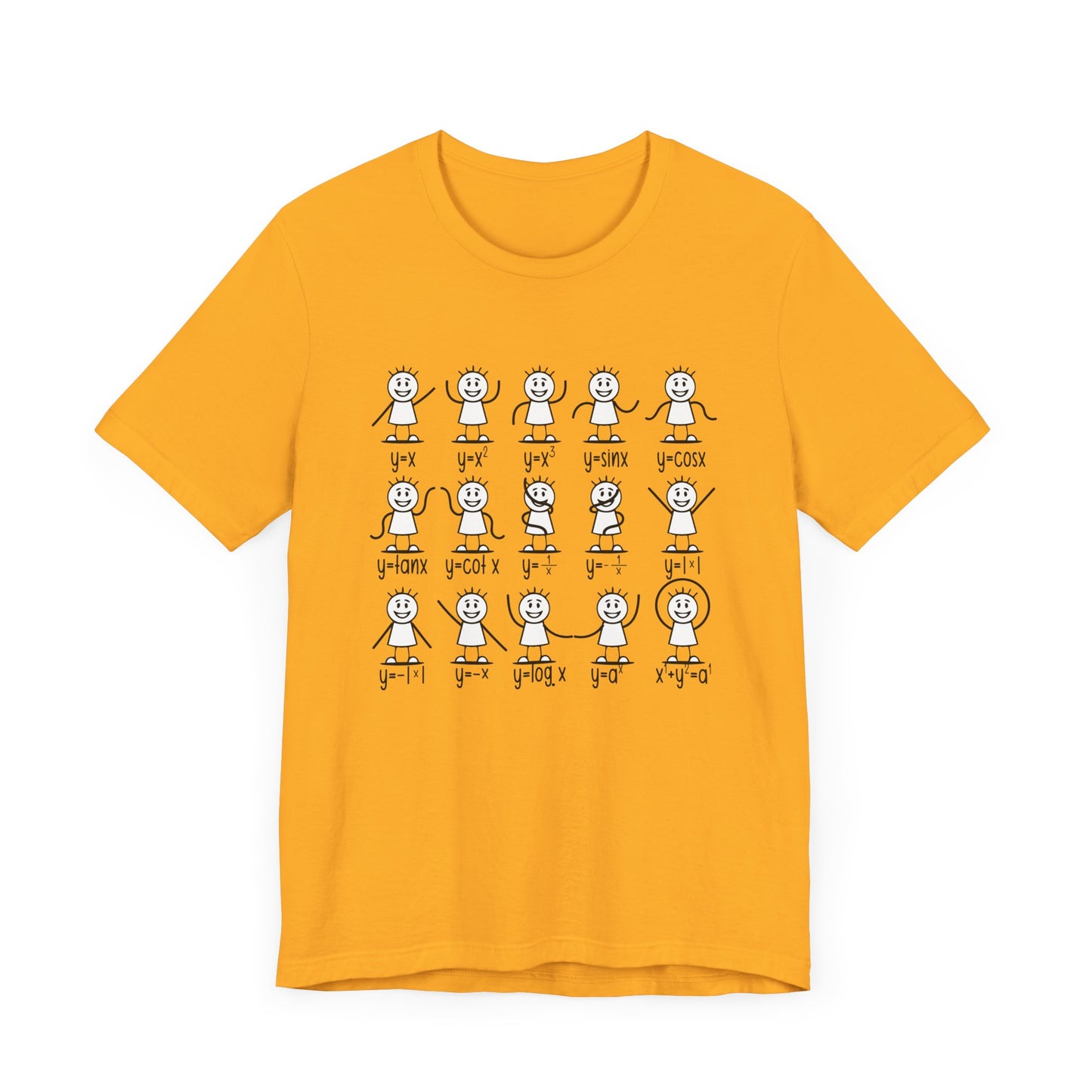 Trigonometry in Action Shirt – Stick Figure Math Humor