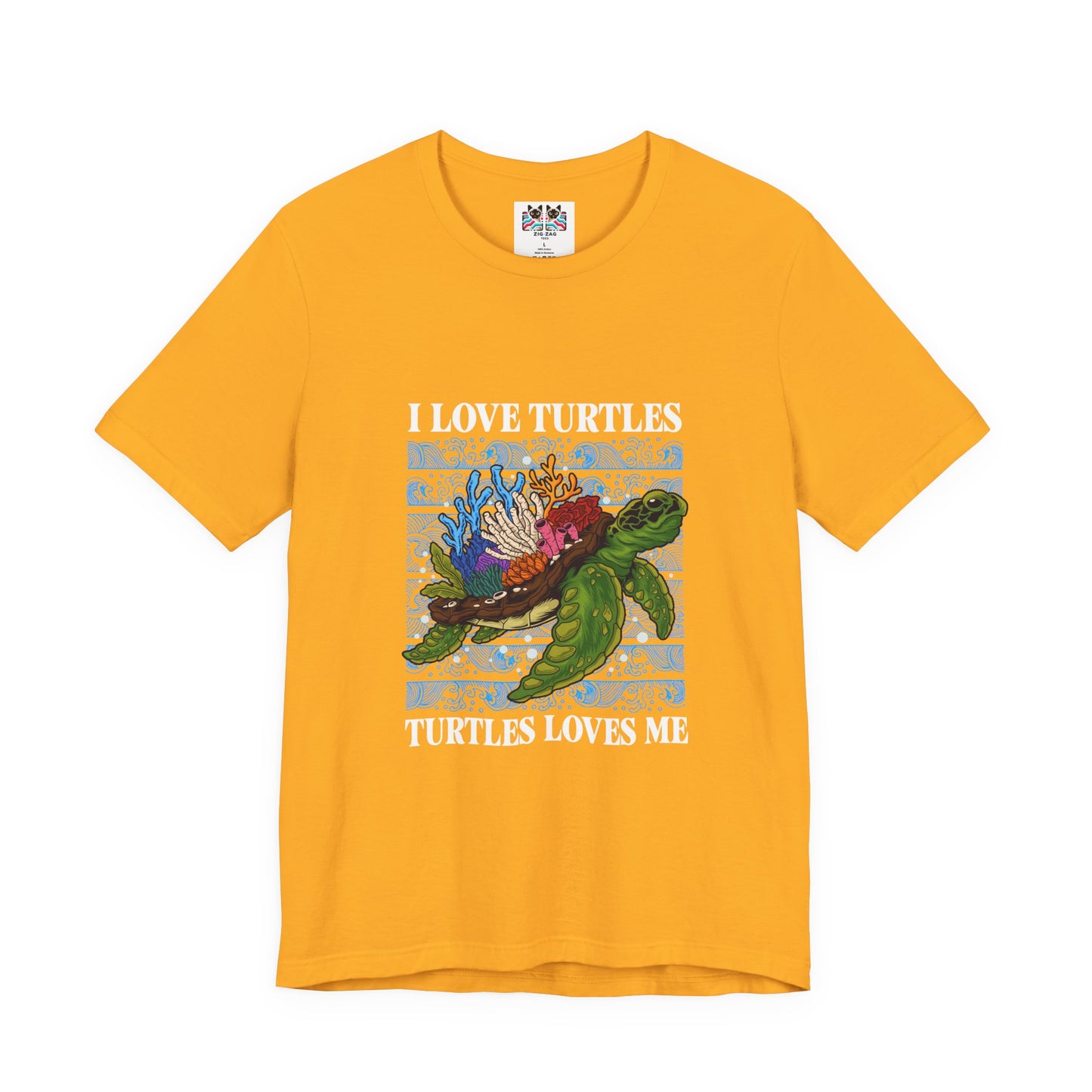 Harmony with Nature Turtle Tshirt – A Lifelong Journey
