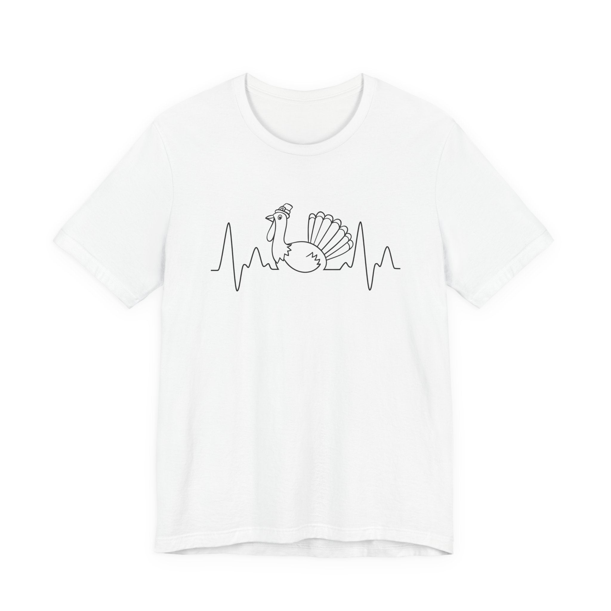 Heartbeat Turkey Graphic T-Shirt