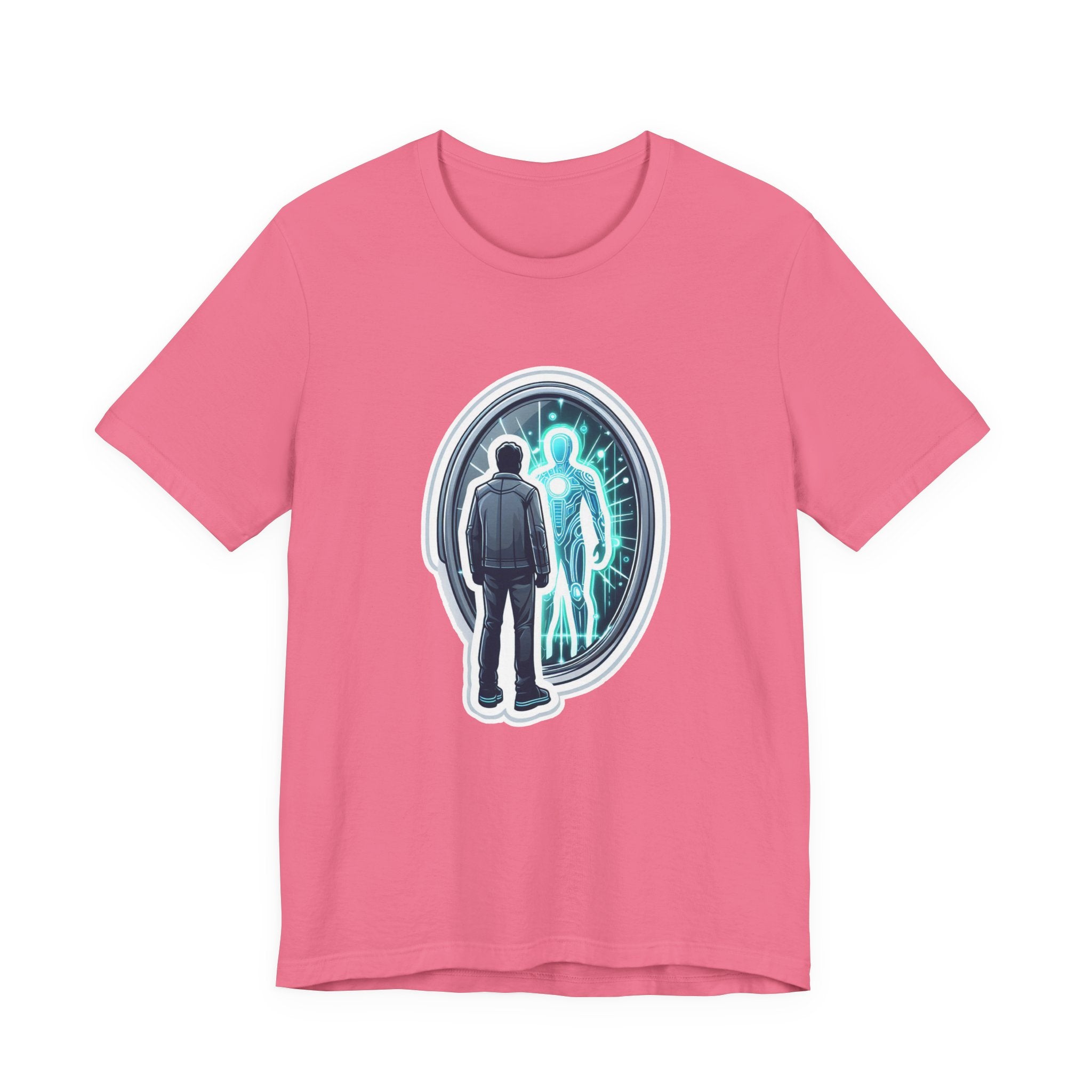 The Other Me is Winning Tshirt – Digital Mirror Reflection Graphic