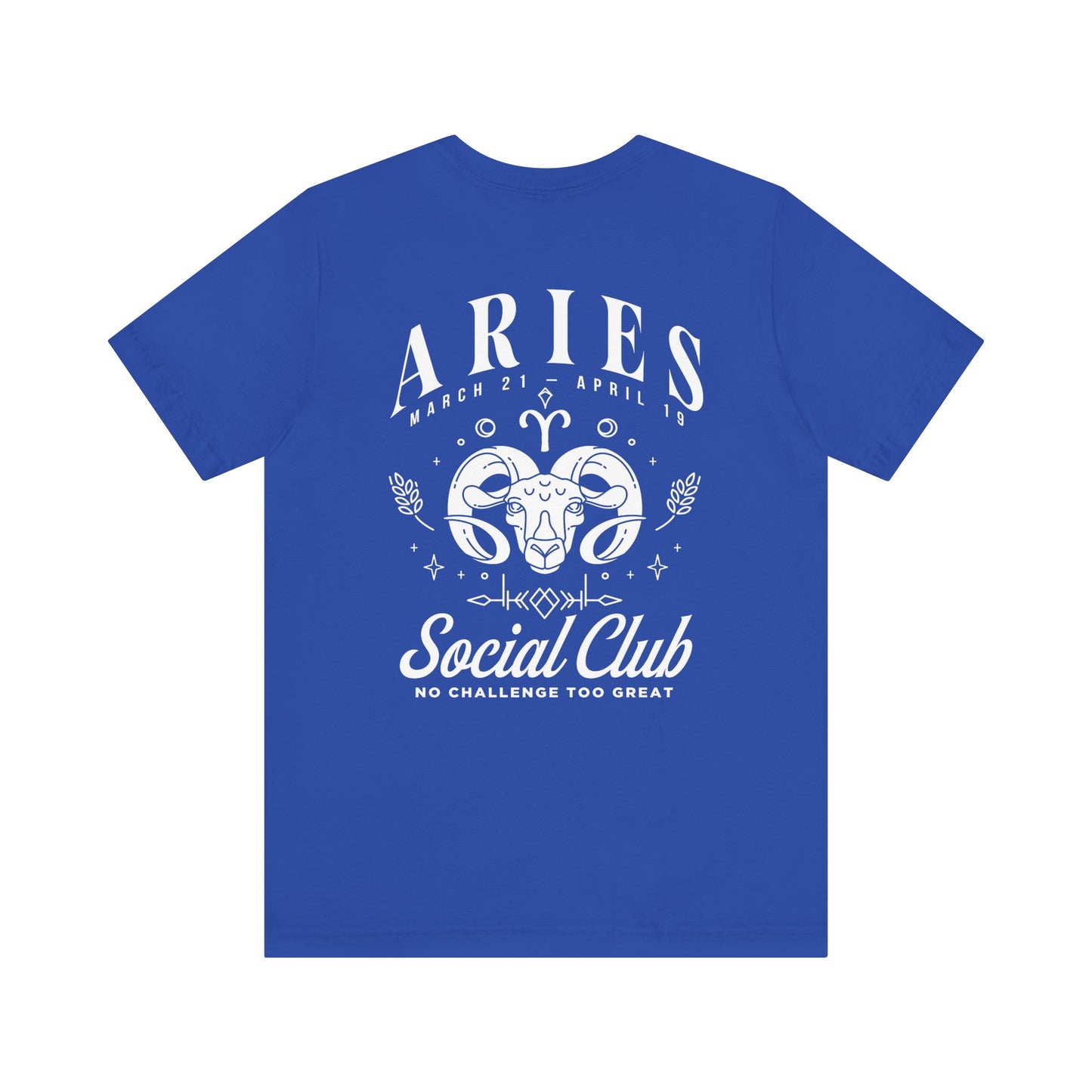 Aries Social Club T-Shirt – No Challenge Too Great