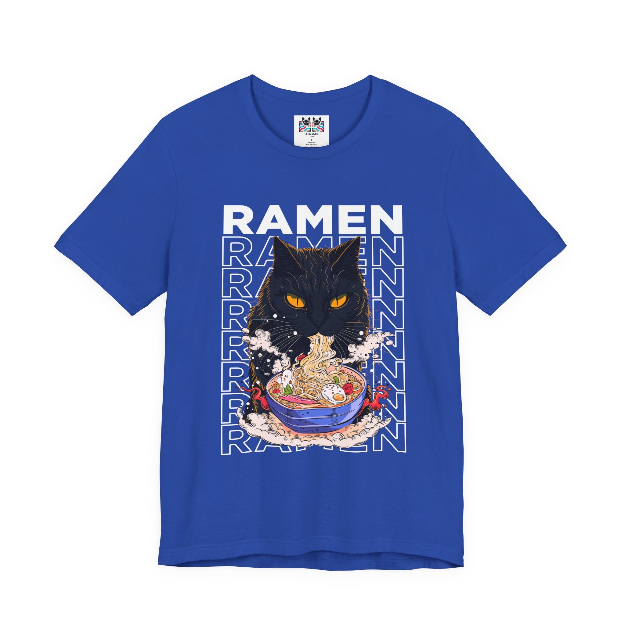 Ramen Cat Noodles Japanese Food Lover T-Shirt