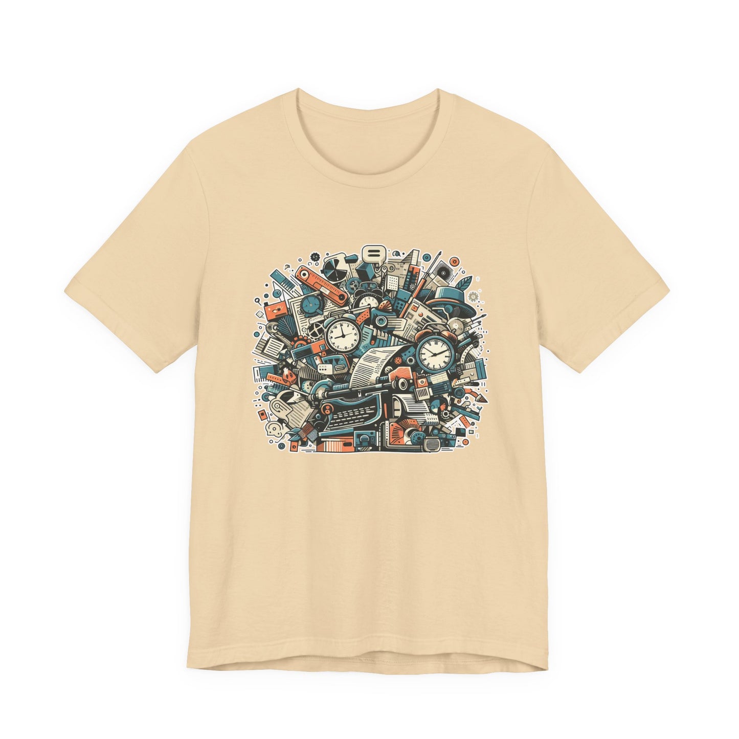 Urban Overload: Crowded Objects T-Shirt