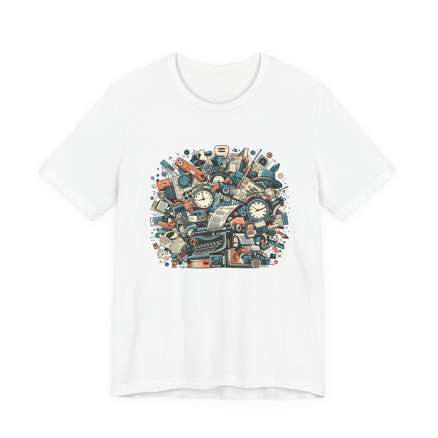 Urban Overload: Crowded Objects T-Shirt