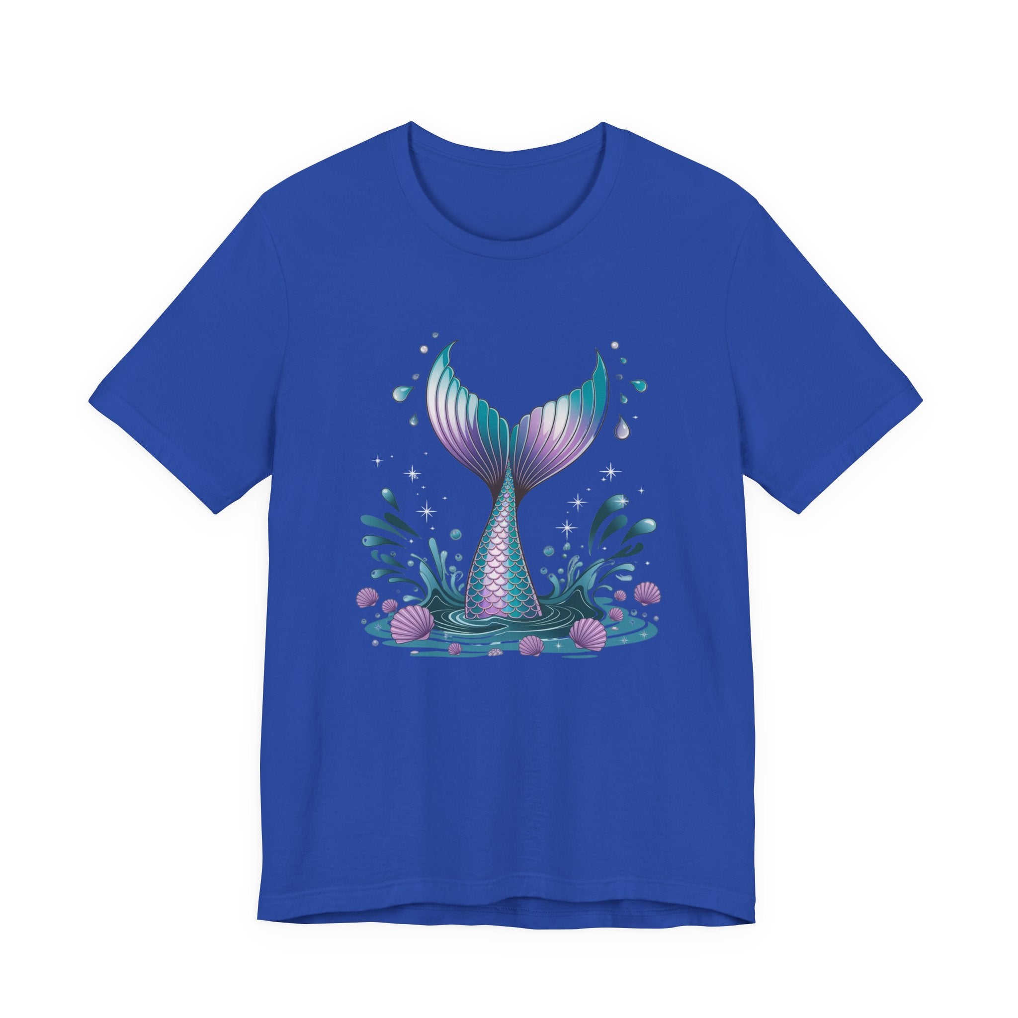 Mermaid Energy – Diving Mermaid Hip to Tail Graphic T-Shirt