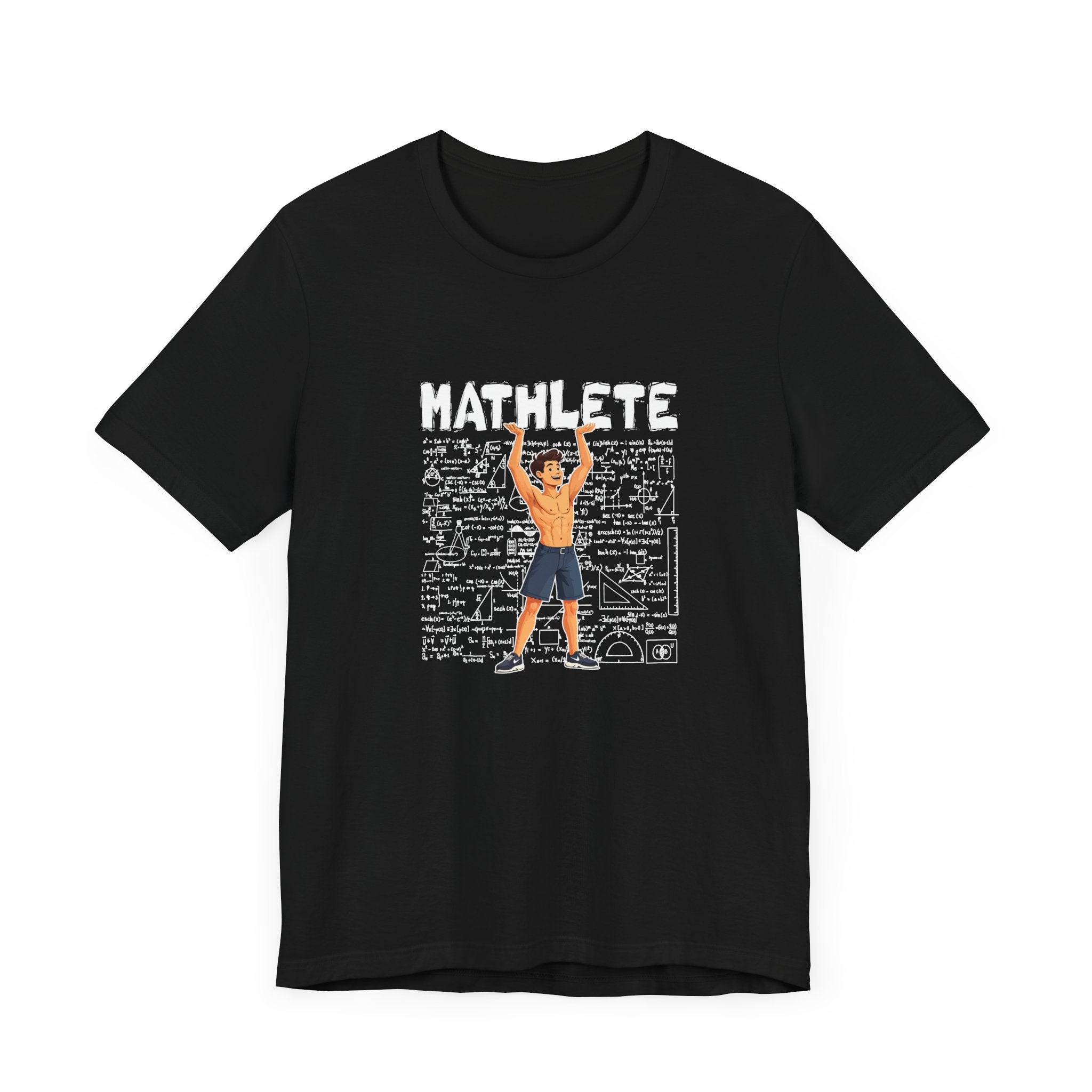 Mathlete Math and Fitness Shirt – Workout Geek Humor