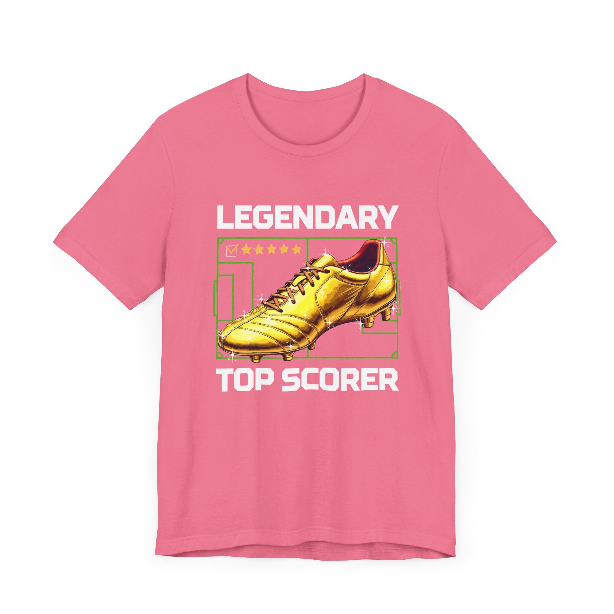 Legendary Top Scorer | Golden Boot & Five-Star Review Graphic T-Shirt