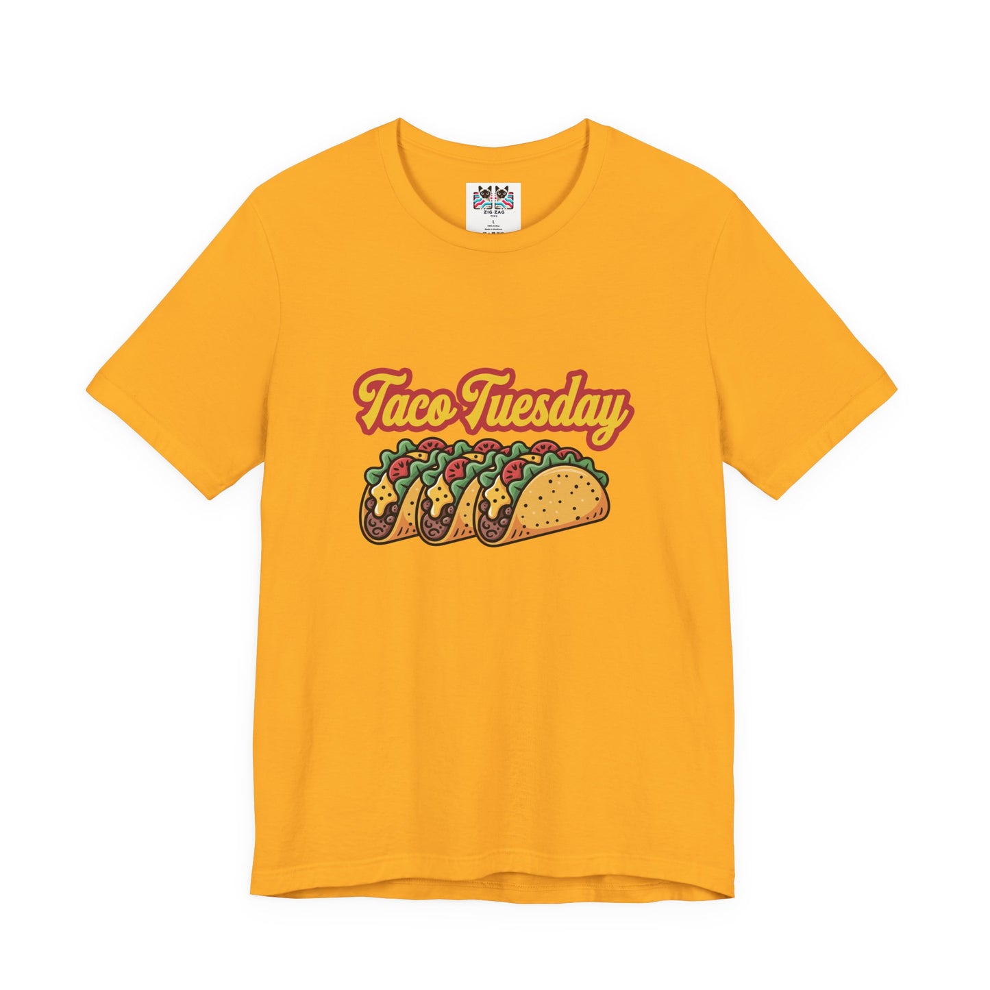 The Ultimate Taco Tuesday Tshirt – Juicy Meat & Fresh Vegetables