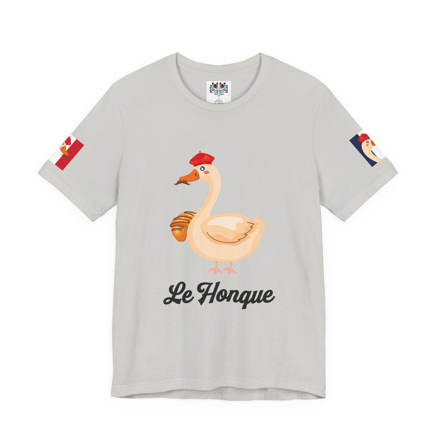 Le Honque Goose T-Shirt – Funny French Beret Goose Meme Graphic Tee