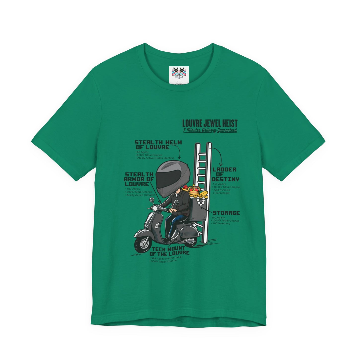 Louvre Jewel Heist – Creative list and essential tools T-Shirt