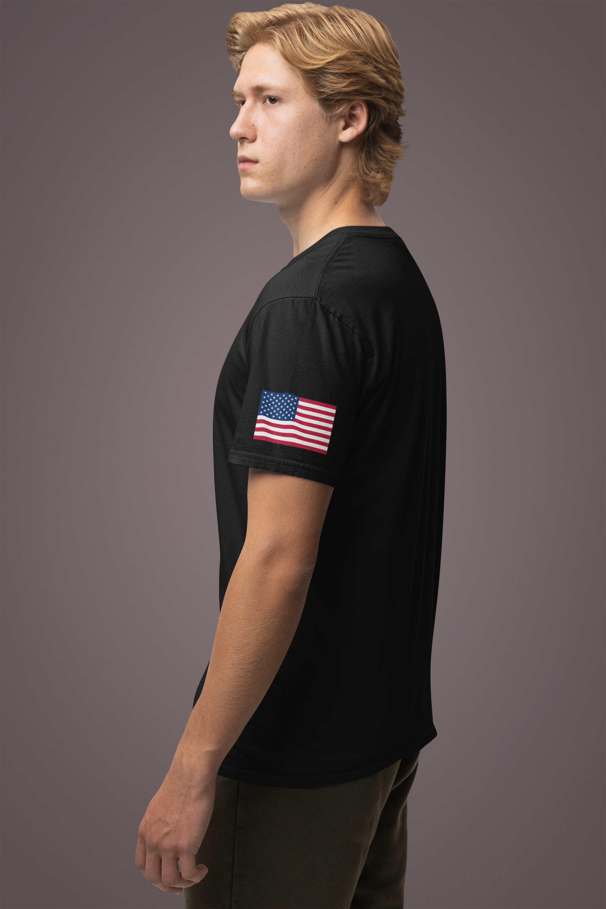 Los Angeles California Since 1850 T-Shirt – Colorful Striped Sunset Palm Tree USA Tee